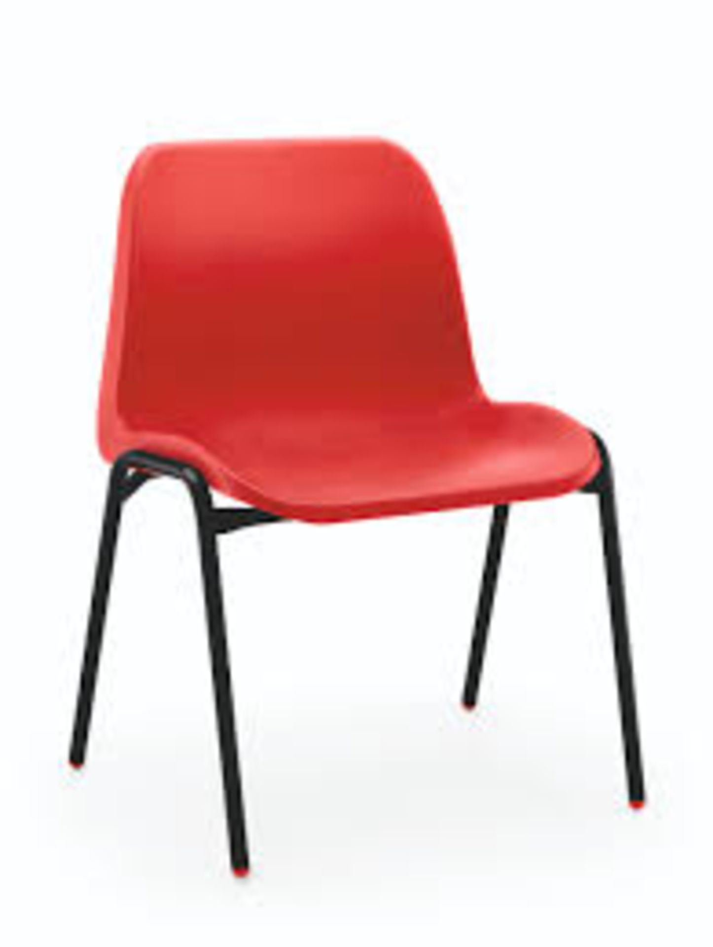 RRP £400 Lot To Contain 20 Findel Infant Red Chairs (Brand New)(AM)(Pictures Are For Illustration