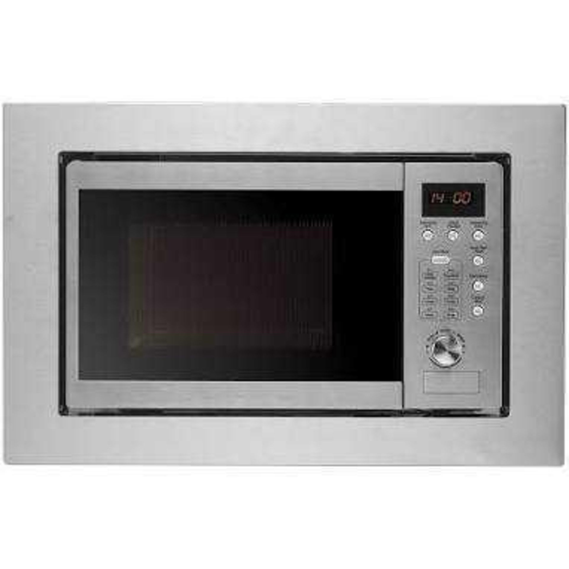 RRP £160 X1 Cookology 20L Built-In 800W Microwave Integrated | Stainless Steel