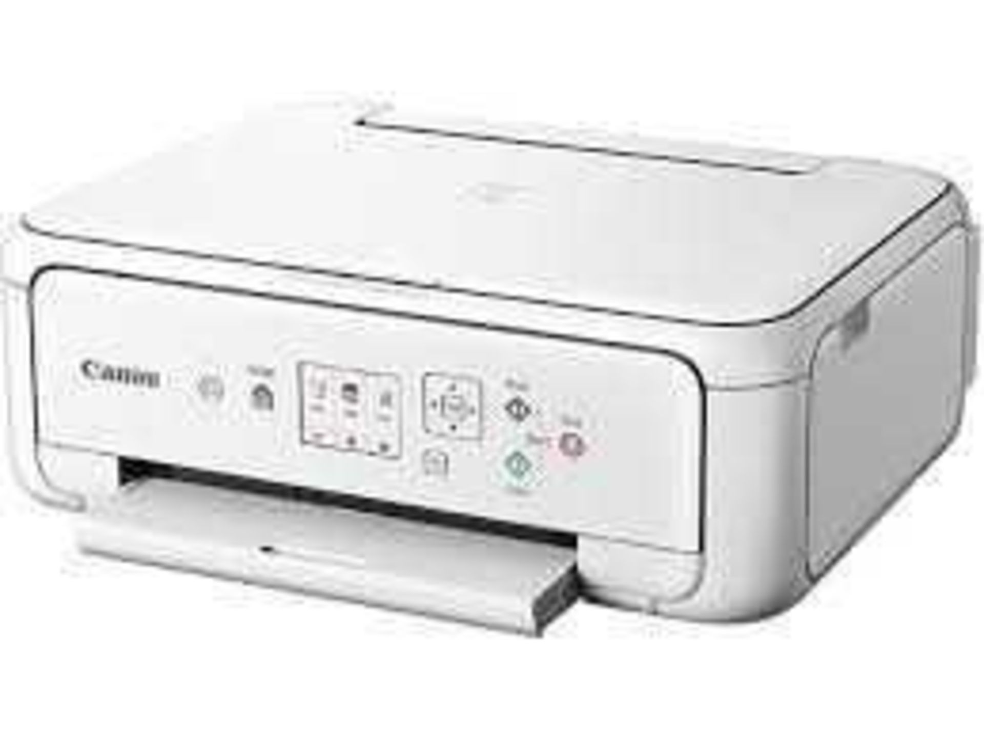 RRP £155 Lot Contains 3 Items Canon Pixma Ts5151 All In One White Printer Hp Deskjet 2720E All In On - Image 4 of 7