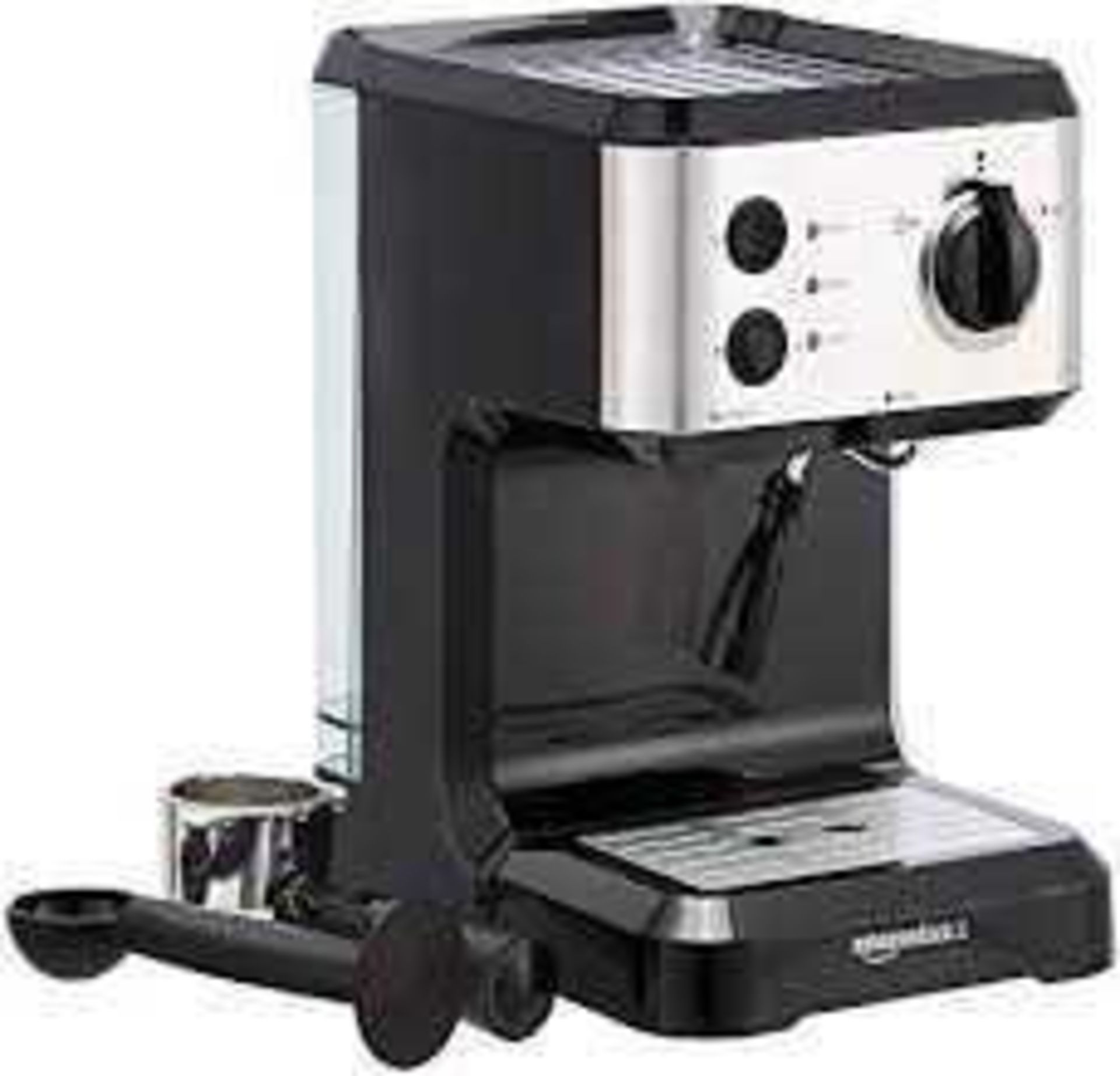 RRP £140 Lot To Contain 2X Brand New Boxed Amazon Basics Espresso Coffee Machines - Image 2 of 2