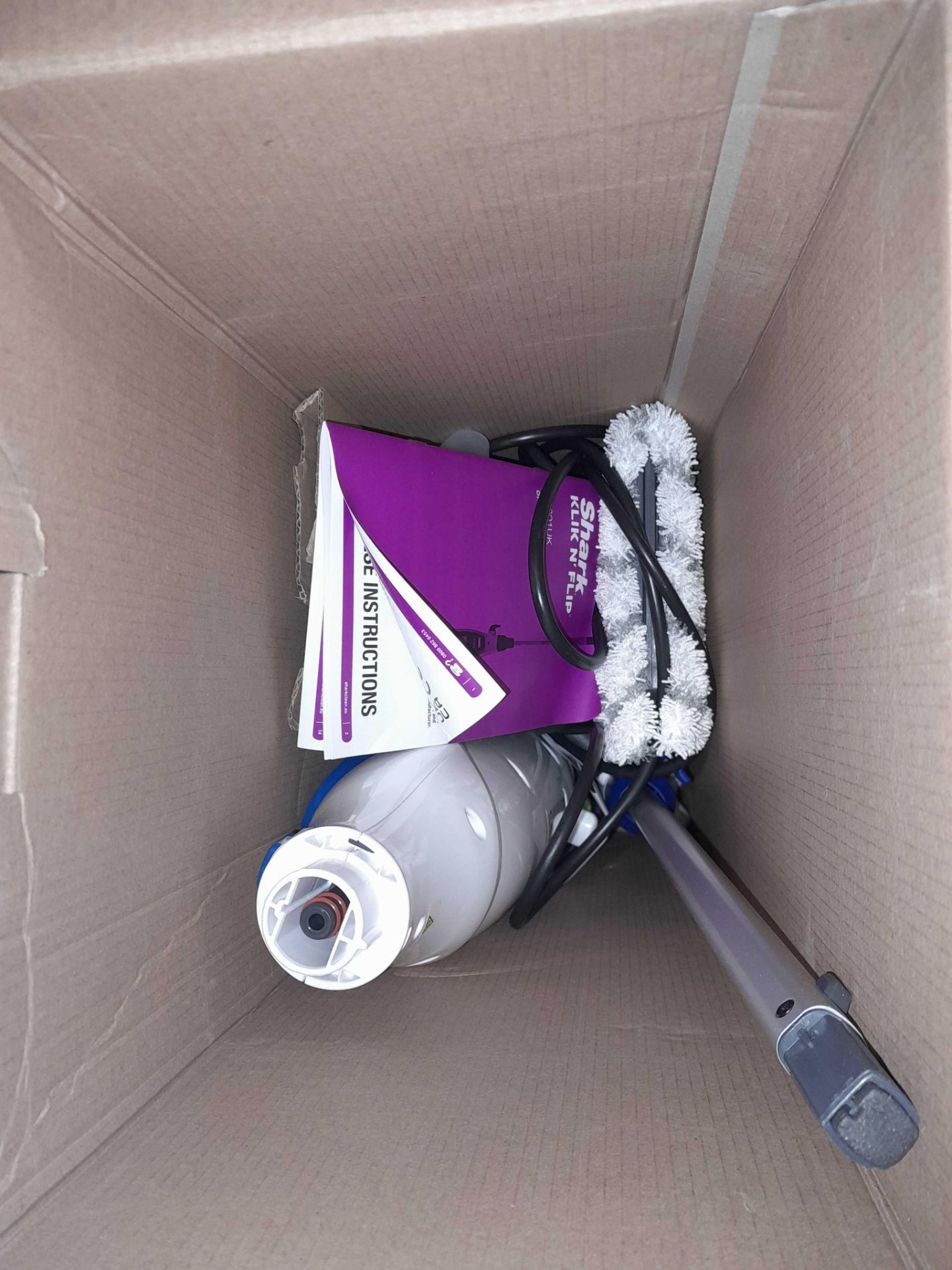 RRP £240 Lot To Contain 2X Boxed Shark Klik N' Flip Steam Pocket Mops - Image 3 of 4