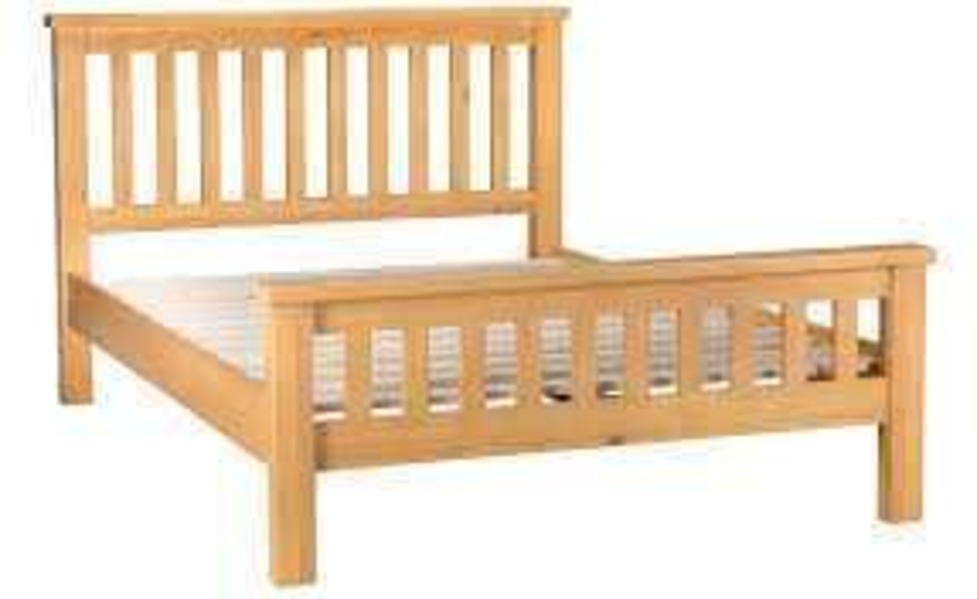 RRP £140 A Boxed Black Pine Double Bed