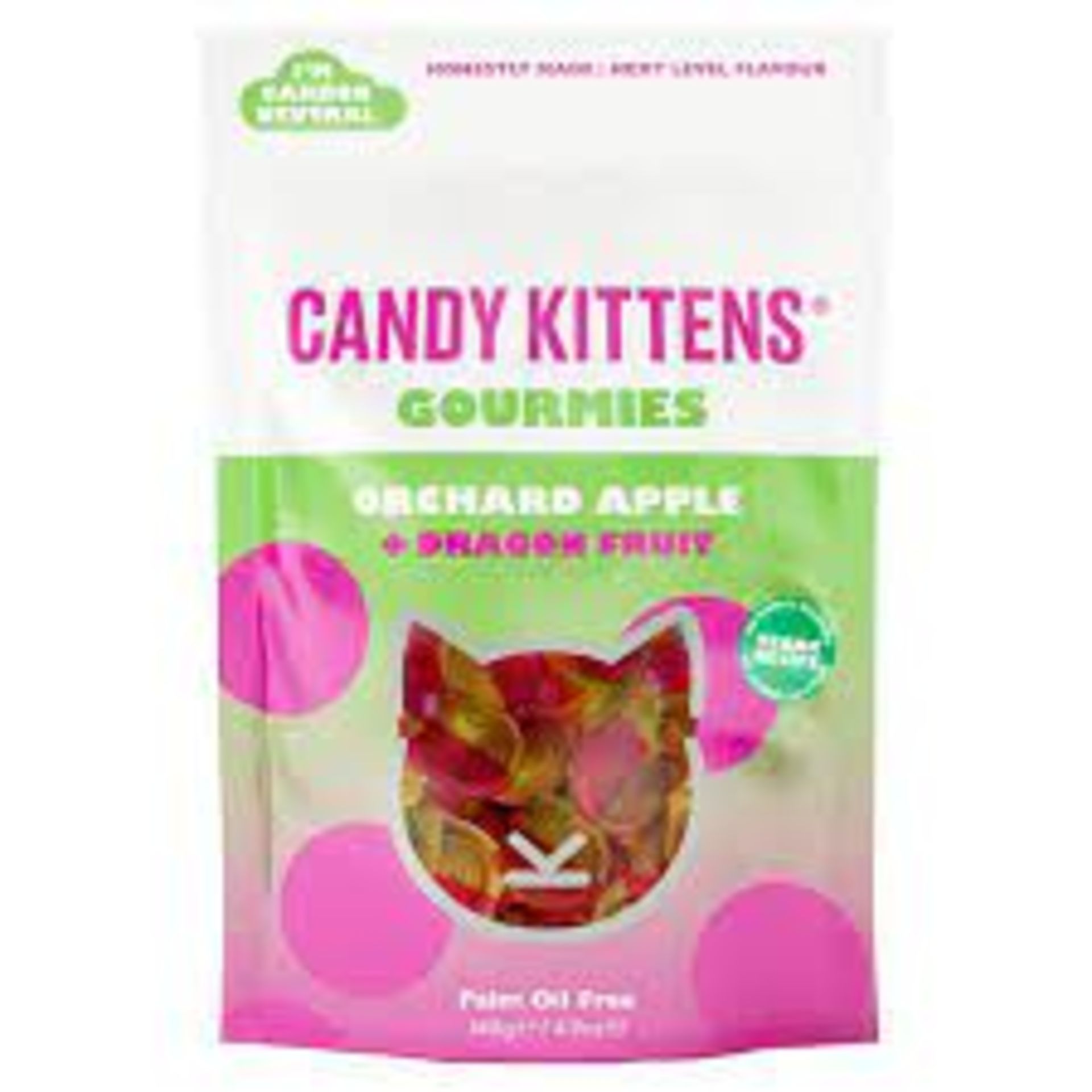 RRP £394 (Approx. Count 37)(A47A) spW56a7693Q 9 x Vegan Sweets, CANDY KITTENS GOURMIES Orchard Apple