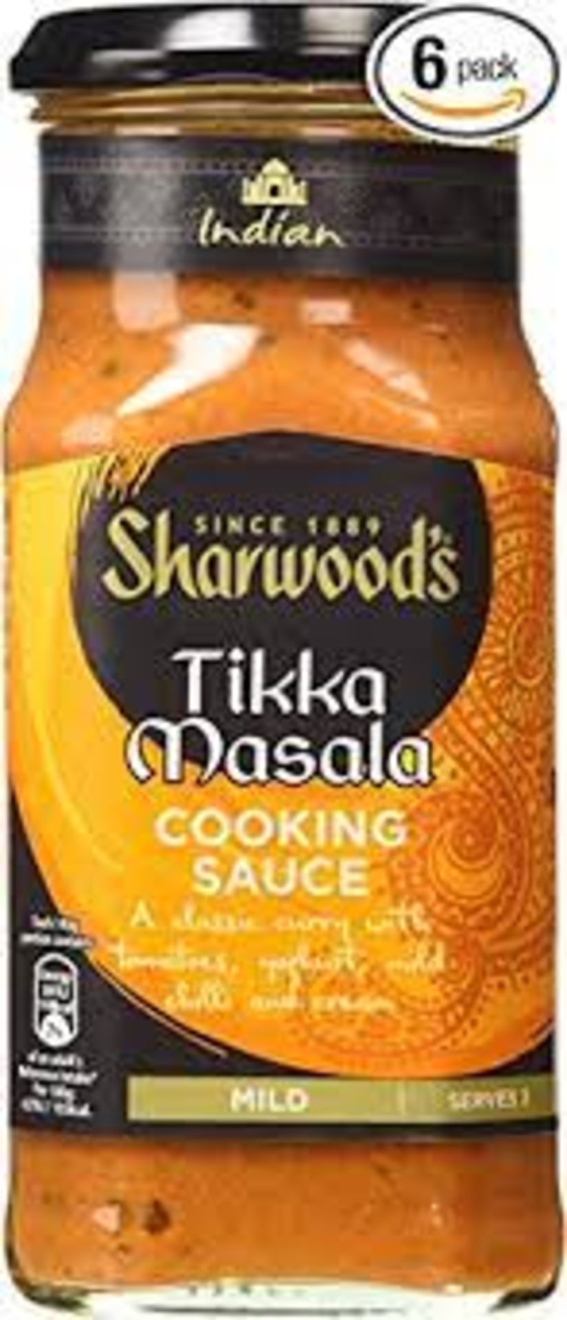 RRP £783 (Approx. Count 106) spW57n7210z (2) 46 x Sharwoods Tikka Masala Cooking Sauce 420 g (Pack