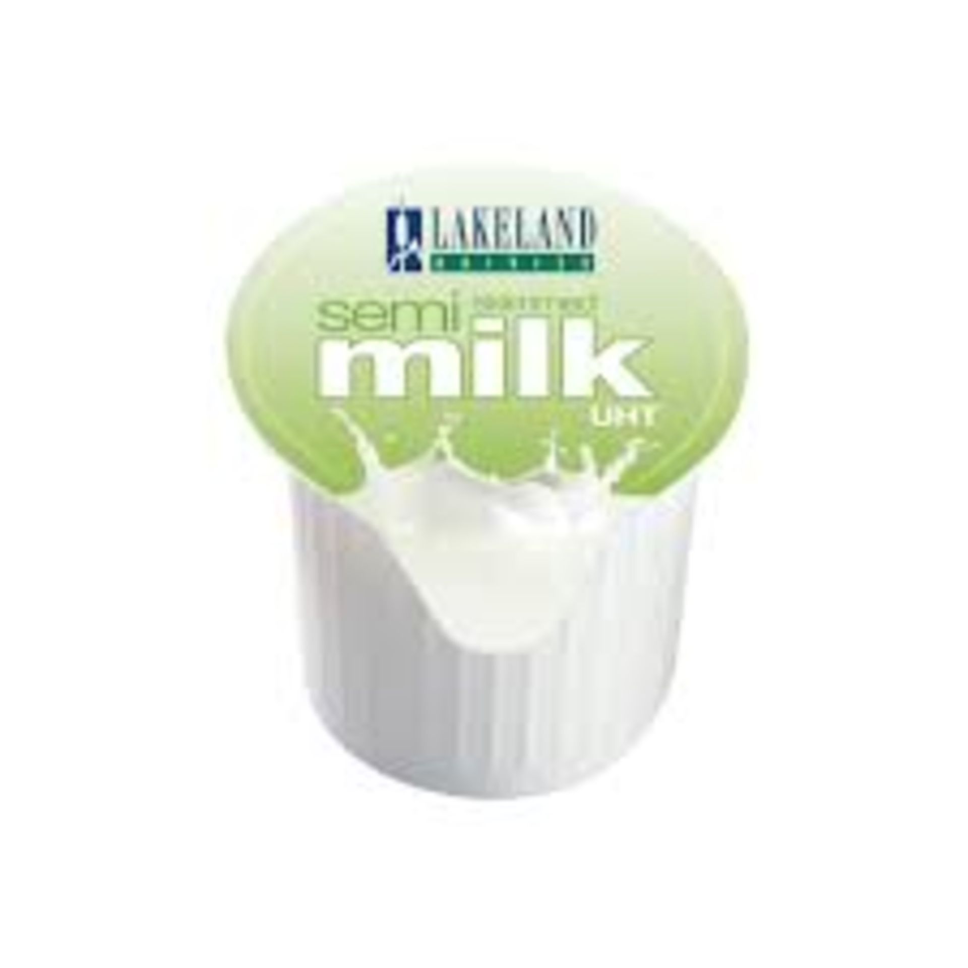 RRP £743 (Approx. Count 74)(A23)  spW26Y3954u 18 x LAKELAND Semi-Skimmed Milk Pots (Pack of 120) (