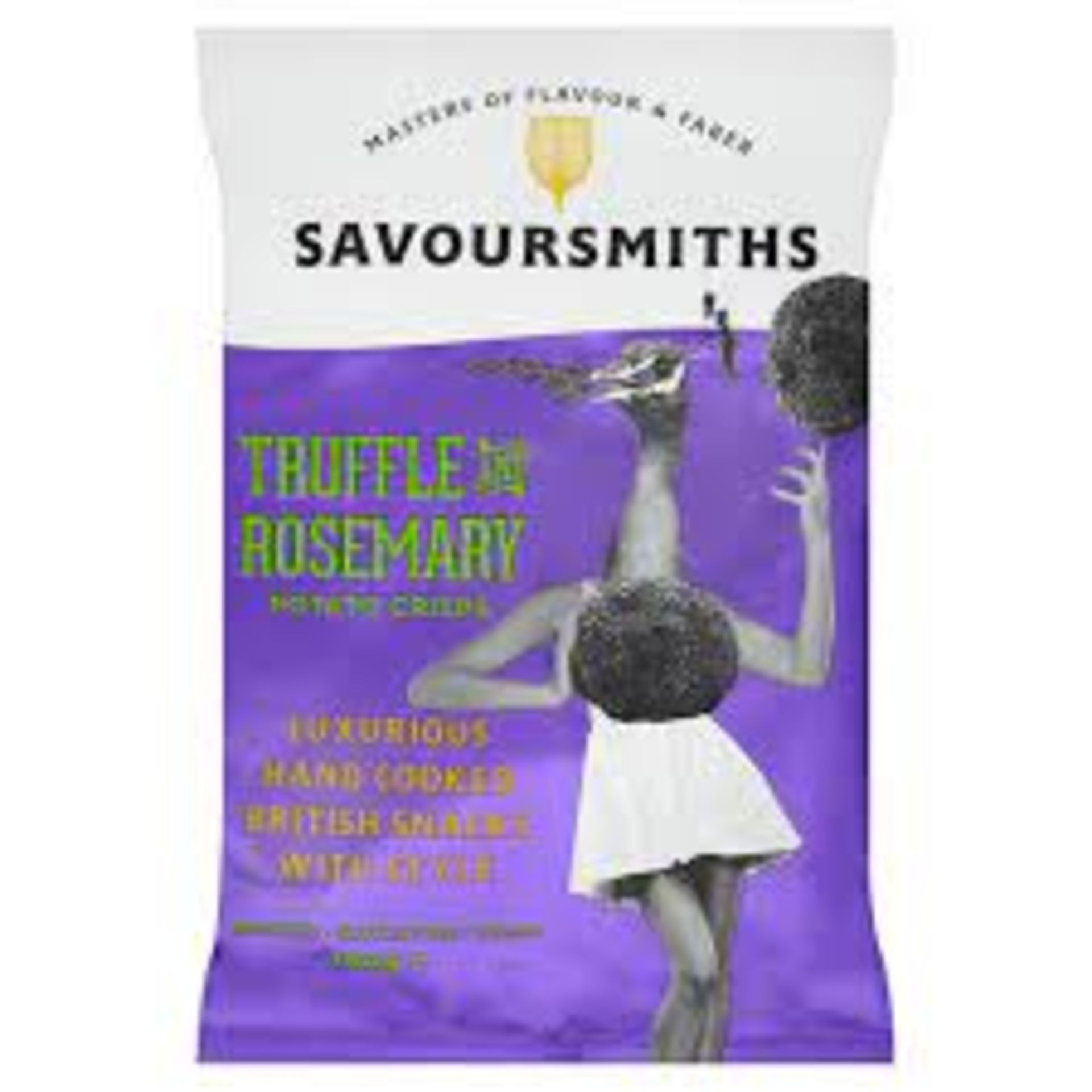 RRP £1147 (Approx. Count 79) spW57m4541o (1) 31 x Savoursmiths Truffle and Rosemary Flavour Potato