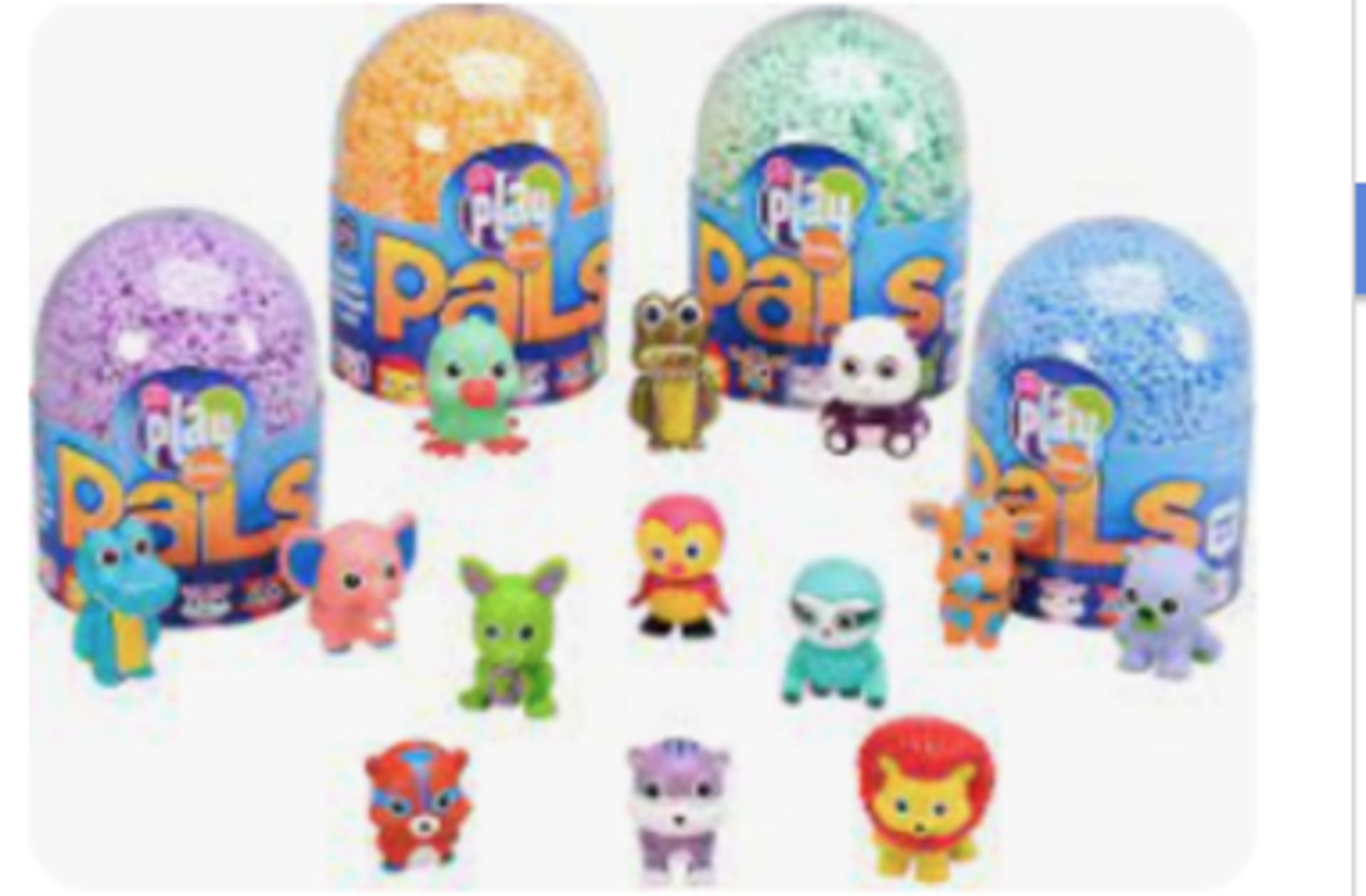 RRP £20 Lot To Contain 1X Playfoam Pet Pals Wild Friends(Condition Reports Available On Request)(