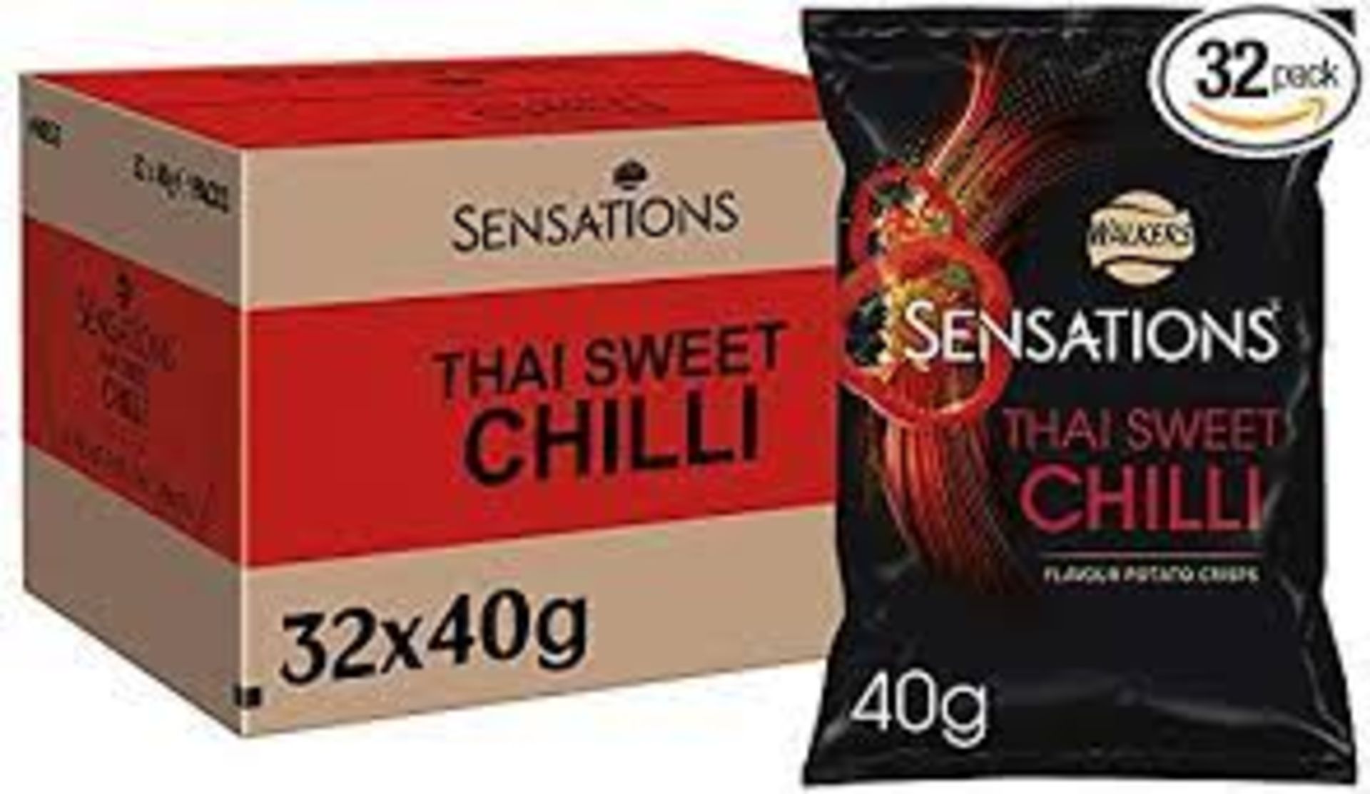 RRP £768 (Approx. Count 24) spSNJ21SNVK Sensations Thai Sweet Chilli Thick Cut Vegetarian Potato