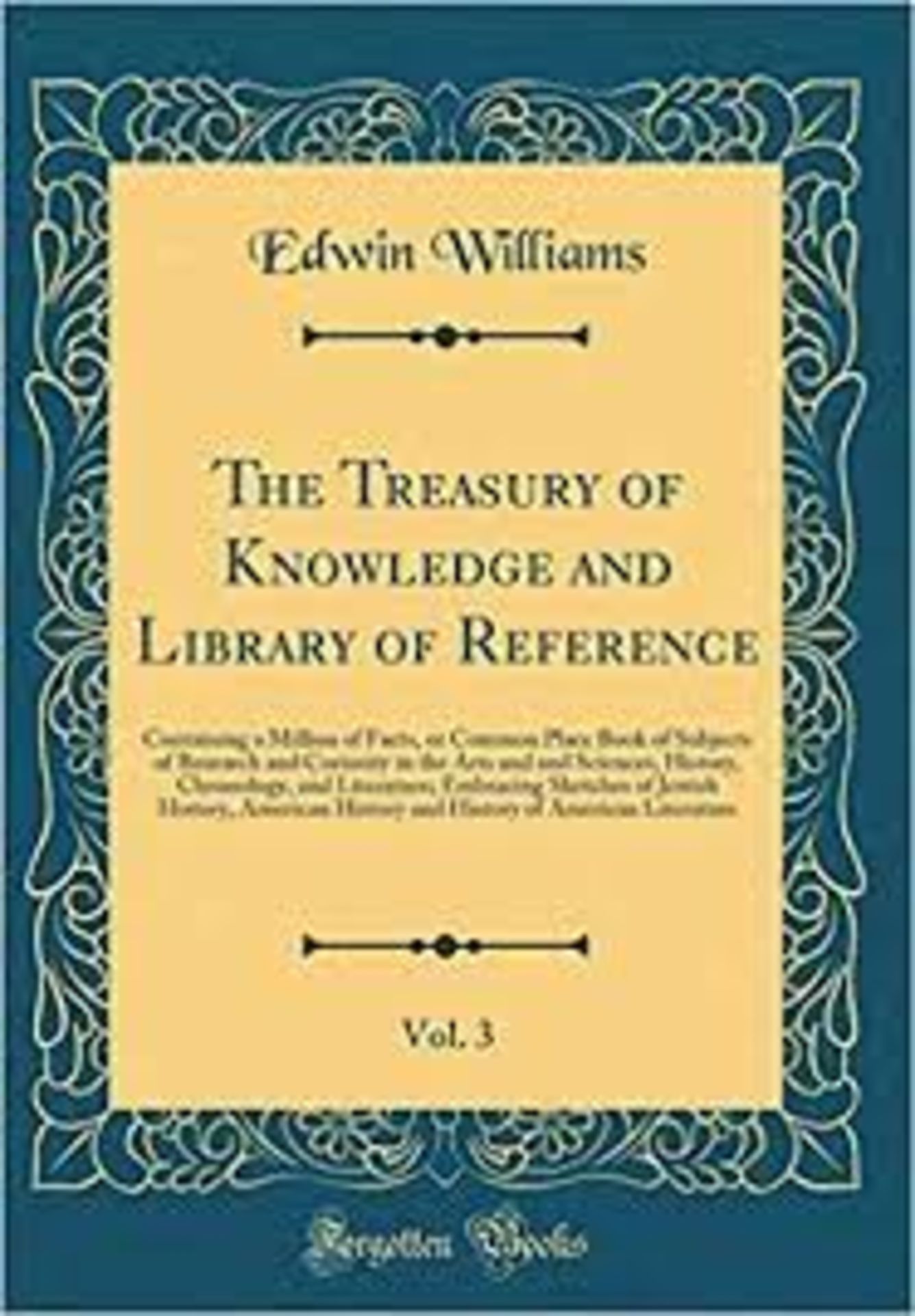 RRP £2059 (Approx. Count 42)(B41) spW50H9628V 1x The Treasury of Knowledge and Library of Reference,