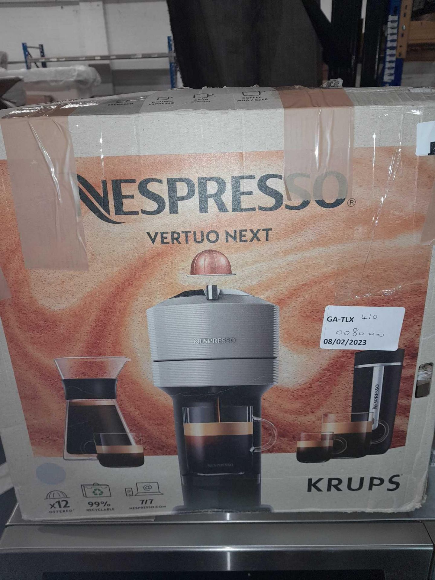 RRP £80 Boxed Nespresso Vertuo Next Coffee Machine