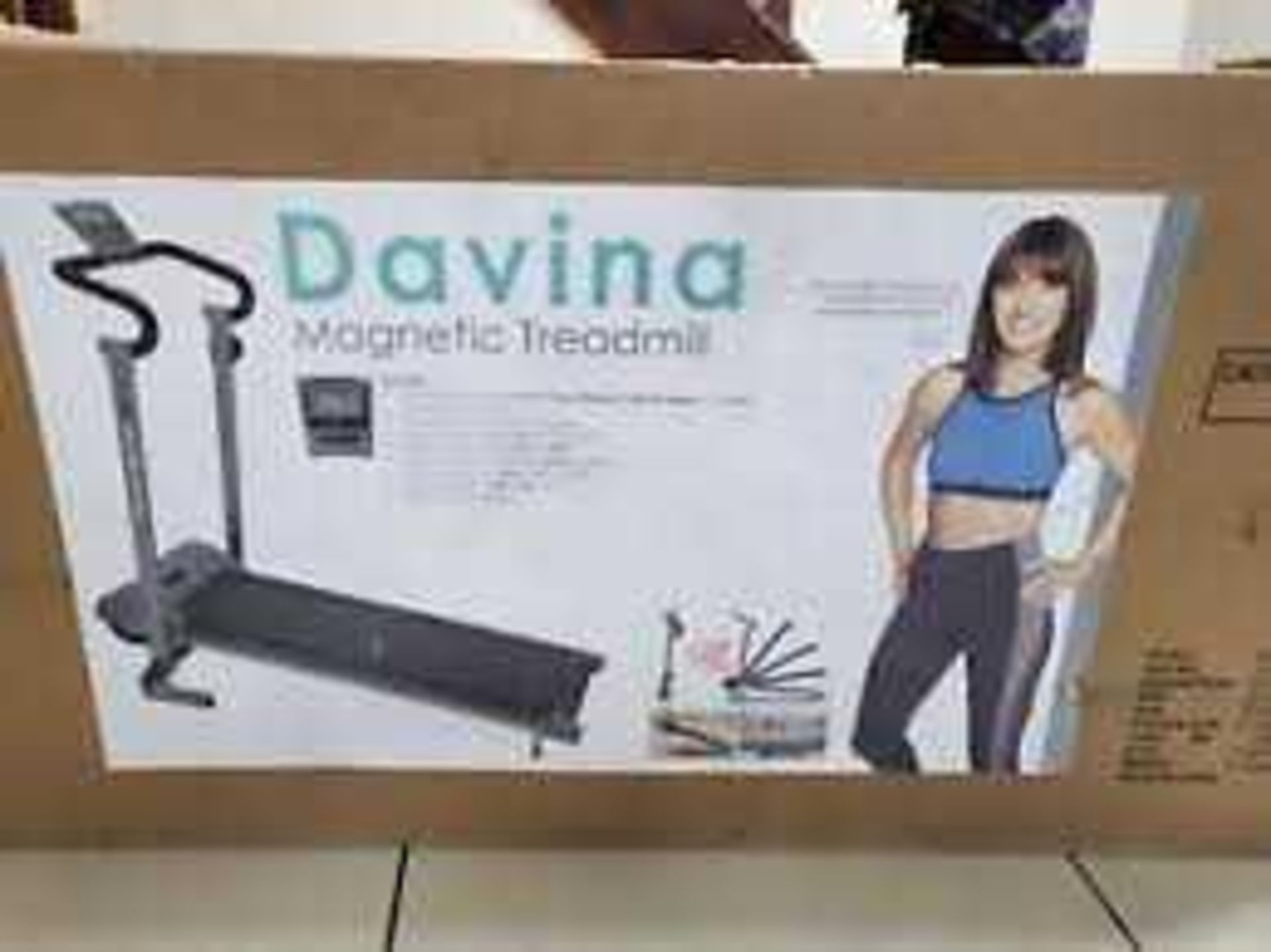 RRP £250 Boxed Brand New Factory Sealed Davina McCall Magnetic Treadmill - Image 2 of 2