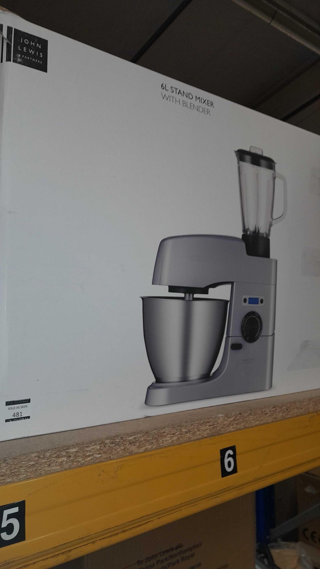 RRP £150 Stand Mixer With Blender