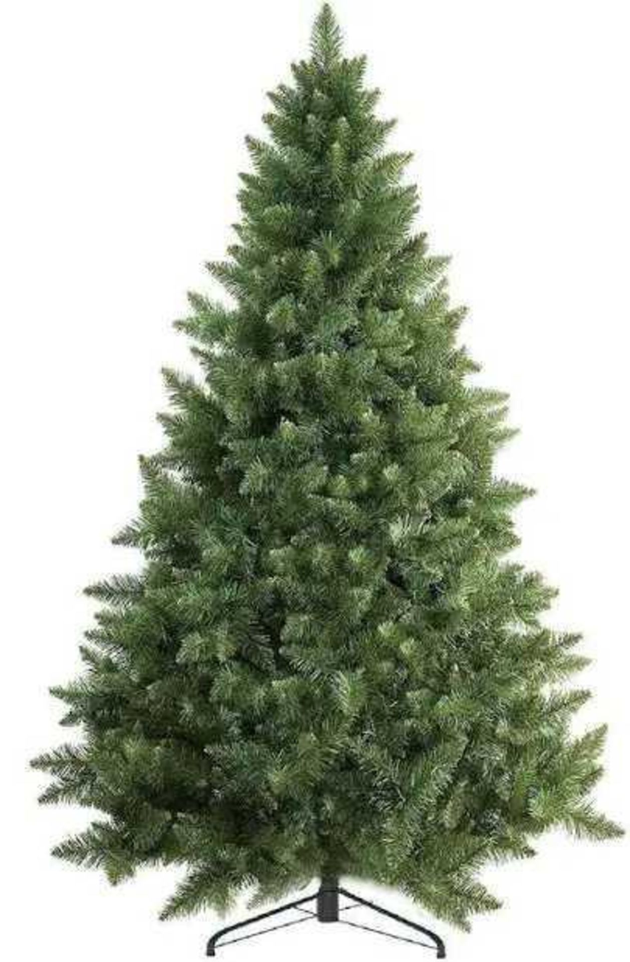 RRP £300 A Boxed 6Ft Santa's Best Prelit Christmas Tree