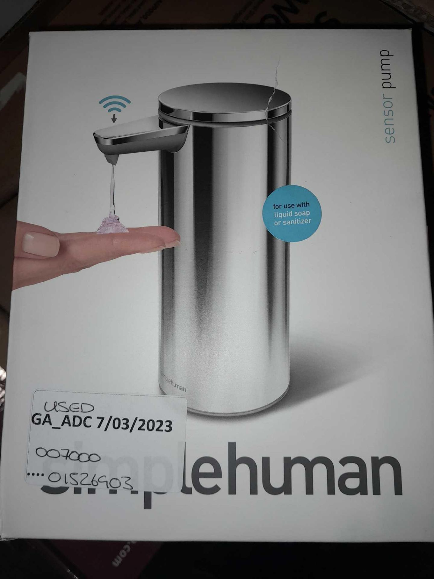 RRP £230 Lot To Contain Approx. 5X Assorted Items To Include Simple Human Soap Dispenser - Image 2 of 5