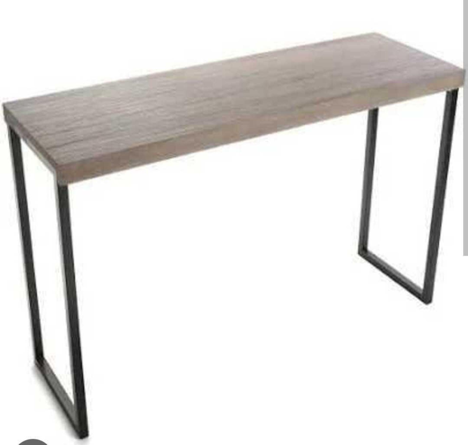 RRP £390 Melanson 120Cm Console Table In Black