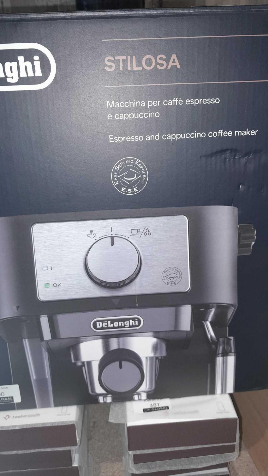 RRP £130 Boxed De'Longhi Stilosa Coffee Machine