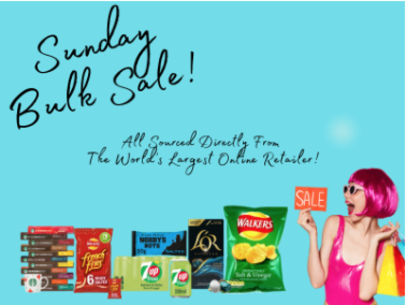 TIMED - Sunday Spectacular Bulk Grocery Sale: Brand-New 26th March 2023