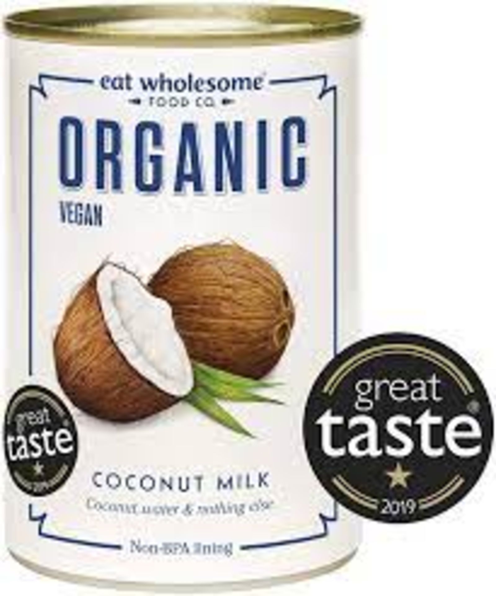 RRP £1886 (Approx. Count 111) spSJB21vz6f   110x Eat Wholesome Organic Coconut Milk with No Guar