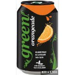 RRP £1511 (Approx. Count 95) Spw32N6787Q  57 X Green Orangeade Cans - Bulk Pack Of 24 Cans X 330