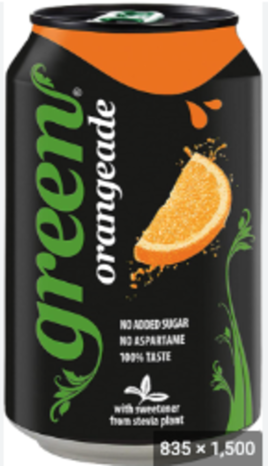 RRP £1511 (Approx. Count 95) Spw32N6787Q  57 X Green Orangeade Cans - Bulk Pack Of 24 Cans X 330