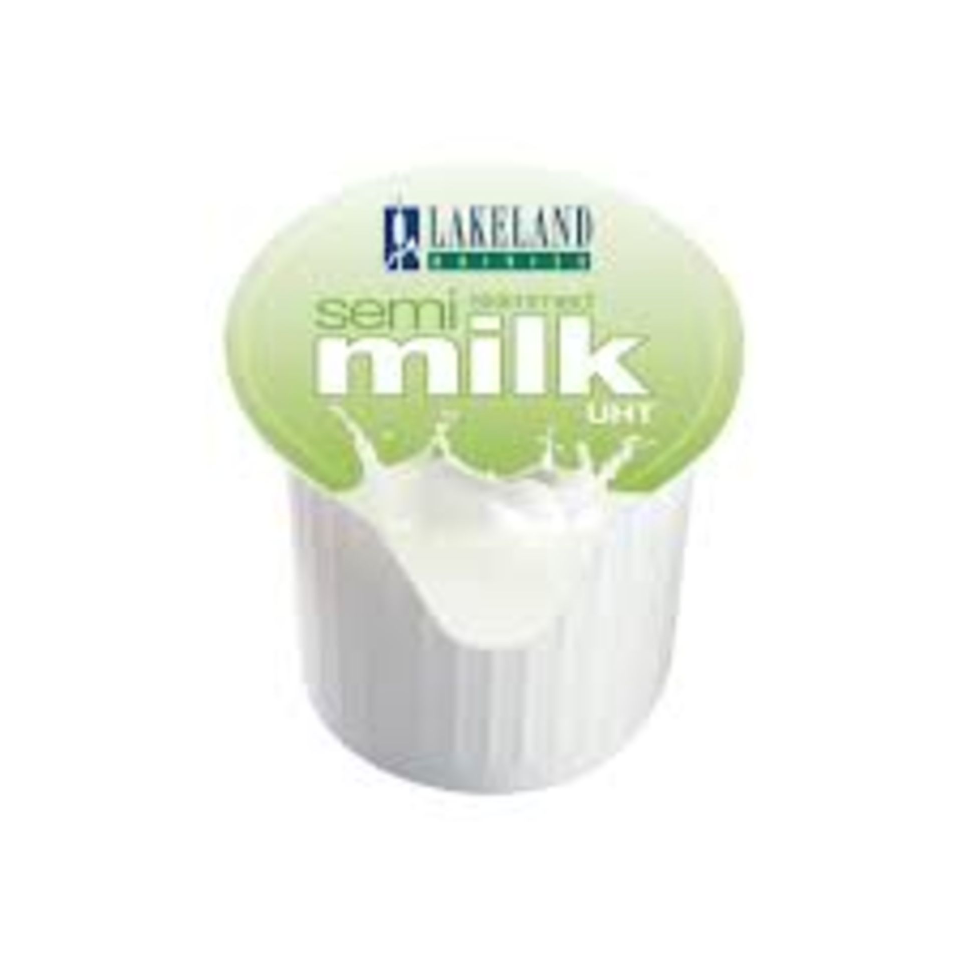 RRP £1148 (Approx. Count 95)(A25) spW26Y3954D 9 x LAKELAND Semi-Skimmed Milk Pots (Pack of 120) (BBE
