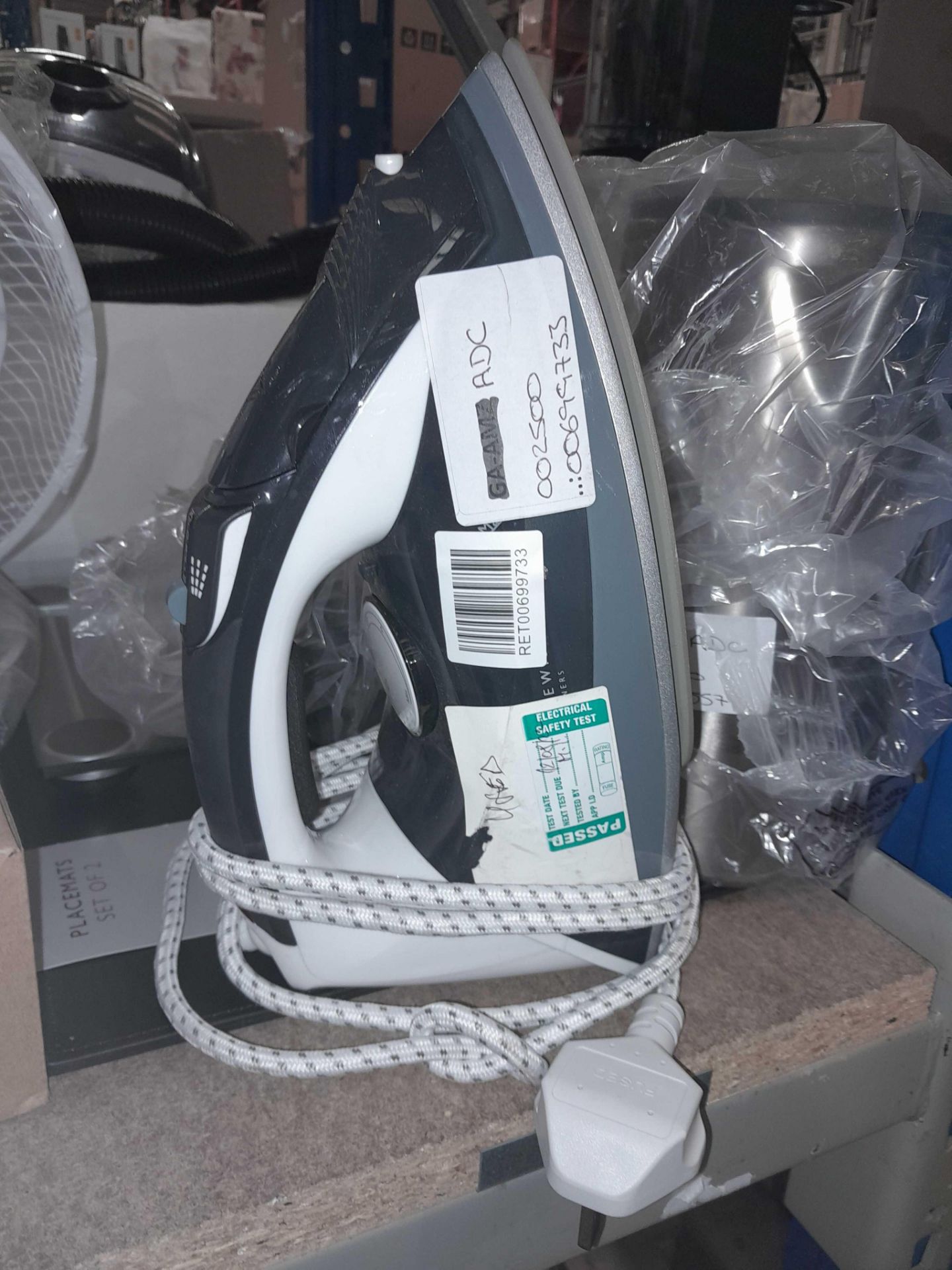 RRP £280 Lot To Contain X7 John Lewis Items Including-Steam Iron