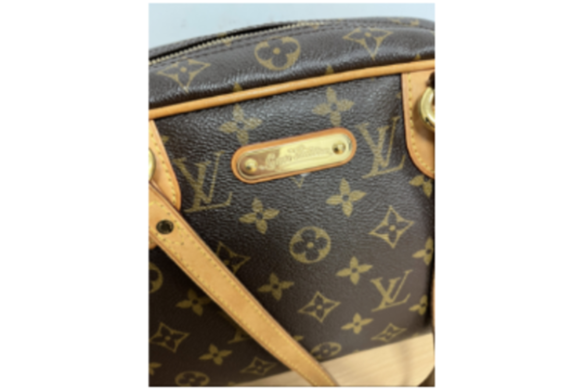 (No VAT On The Hammer, 5% Buyers Premium) £1650 Louis Vuitton Montorgueil Handbag, Brown Monogram - Image 4 of 4