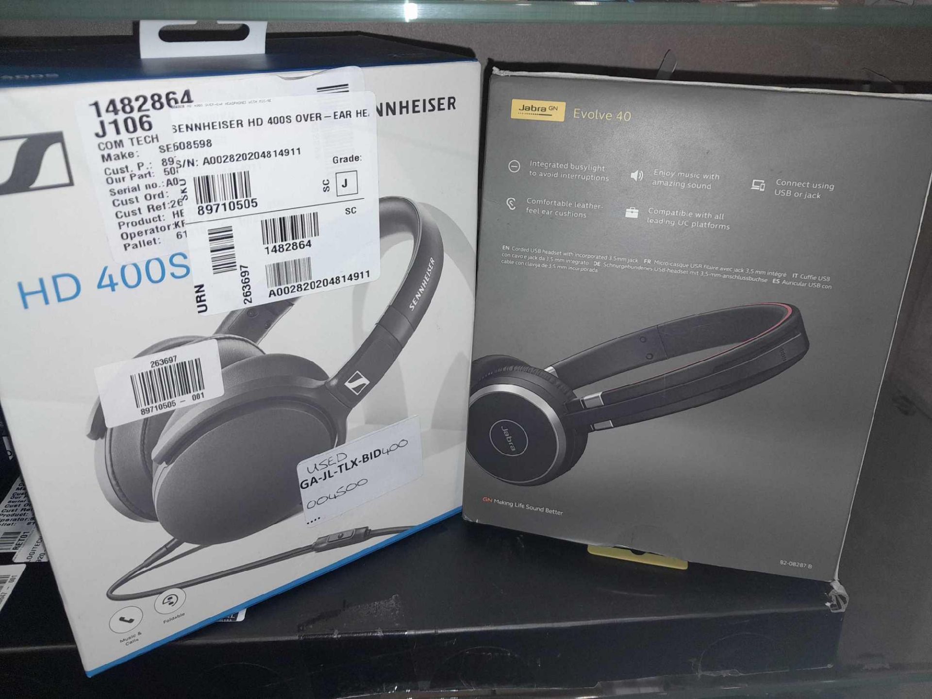 RRP £120 Lot To Contain X3 Items Including-Sennheiser Headphones - Image 2 of 2