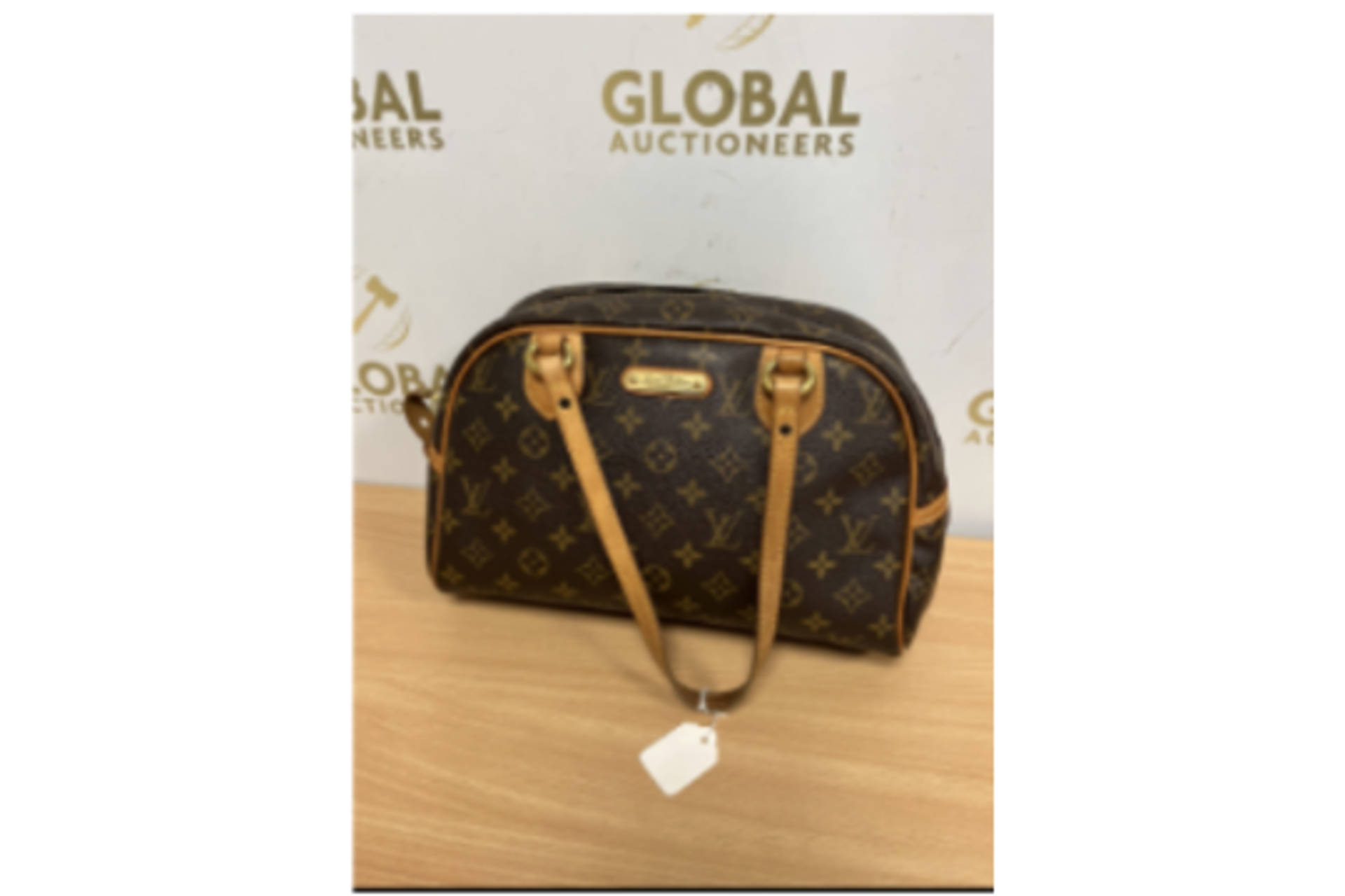 (No VAT On The Hammer, 5% Buyers Premium) £1650 Louis Vuitton Montorgueil Handbag, Brown Monogram