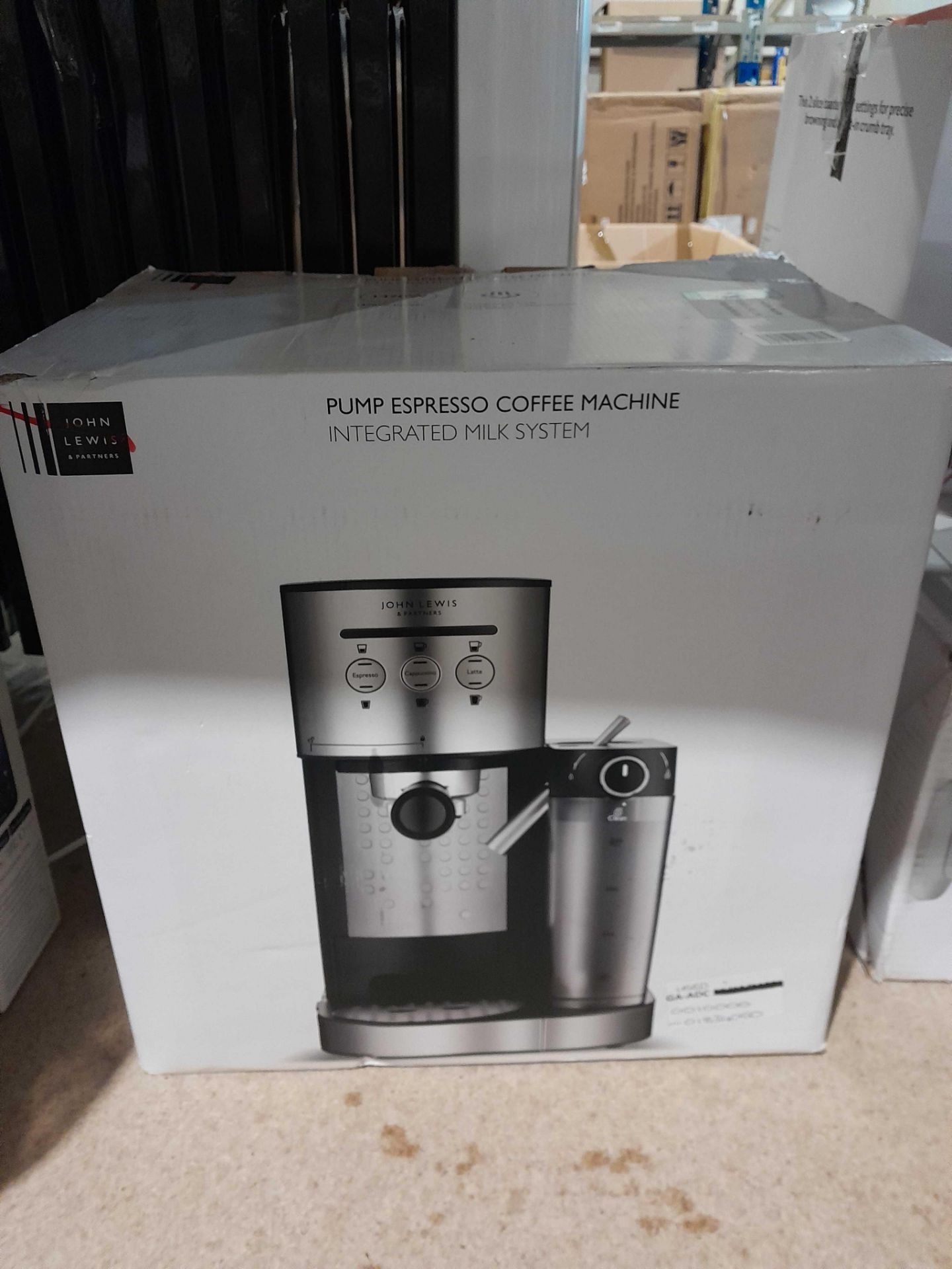 RRP £300 Lot To Contain X5 Items One Included Is A John Lewis Pump Espresso Machine - Image 3 of 5
