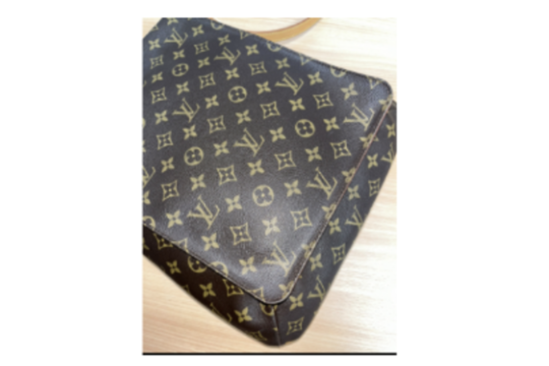 (No VAT On The Hammer, 5% Buyers Premium) RRP £1750 Louis Vuitton Musette Brown Coated Canvas - Image 3 of 3