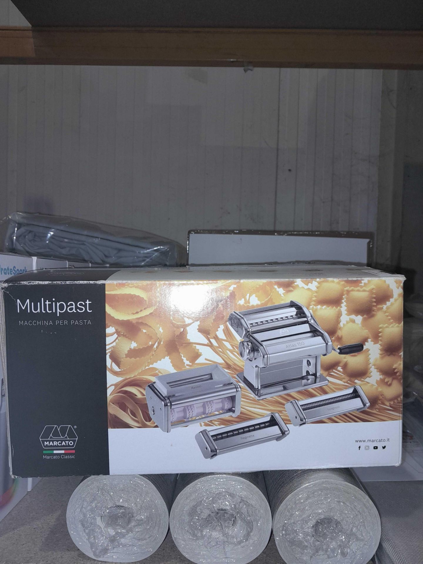 RRP £165 Lot Contains X2 Items One Being A Marcato Mulit Function Pasta Maker - Image 2 of 3