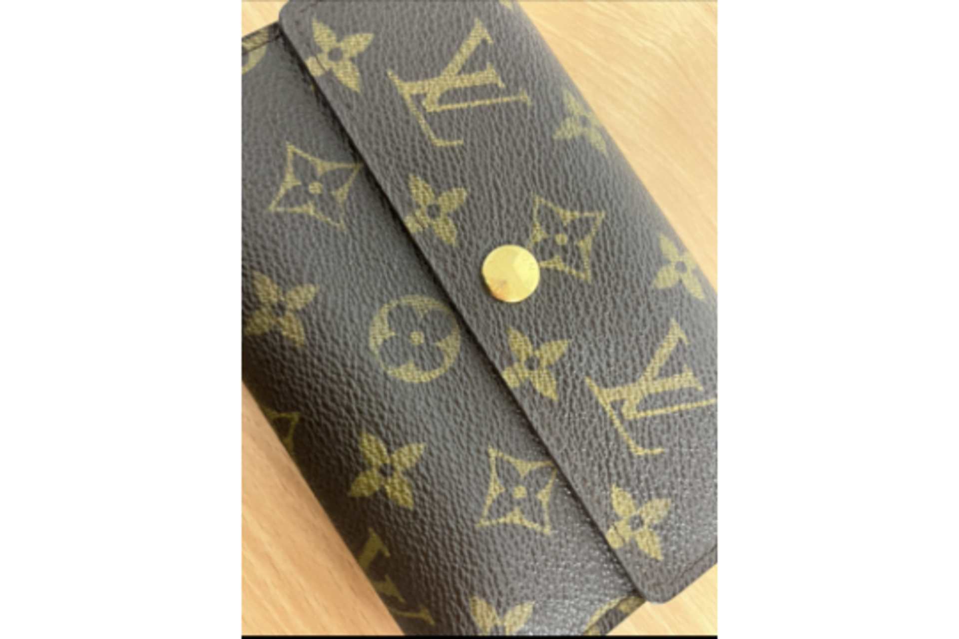 (No VAT On The Hammer, 5% Buyers Premium)RRP £750 Louis Vuitton Brown Coated/Monogram Canvas 15X9. - Image 3 of 5