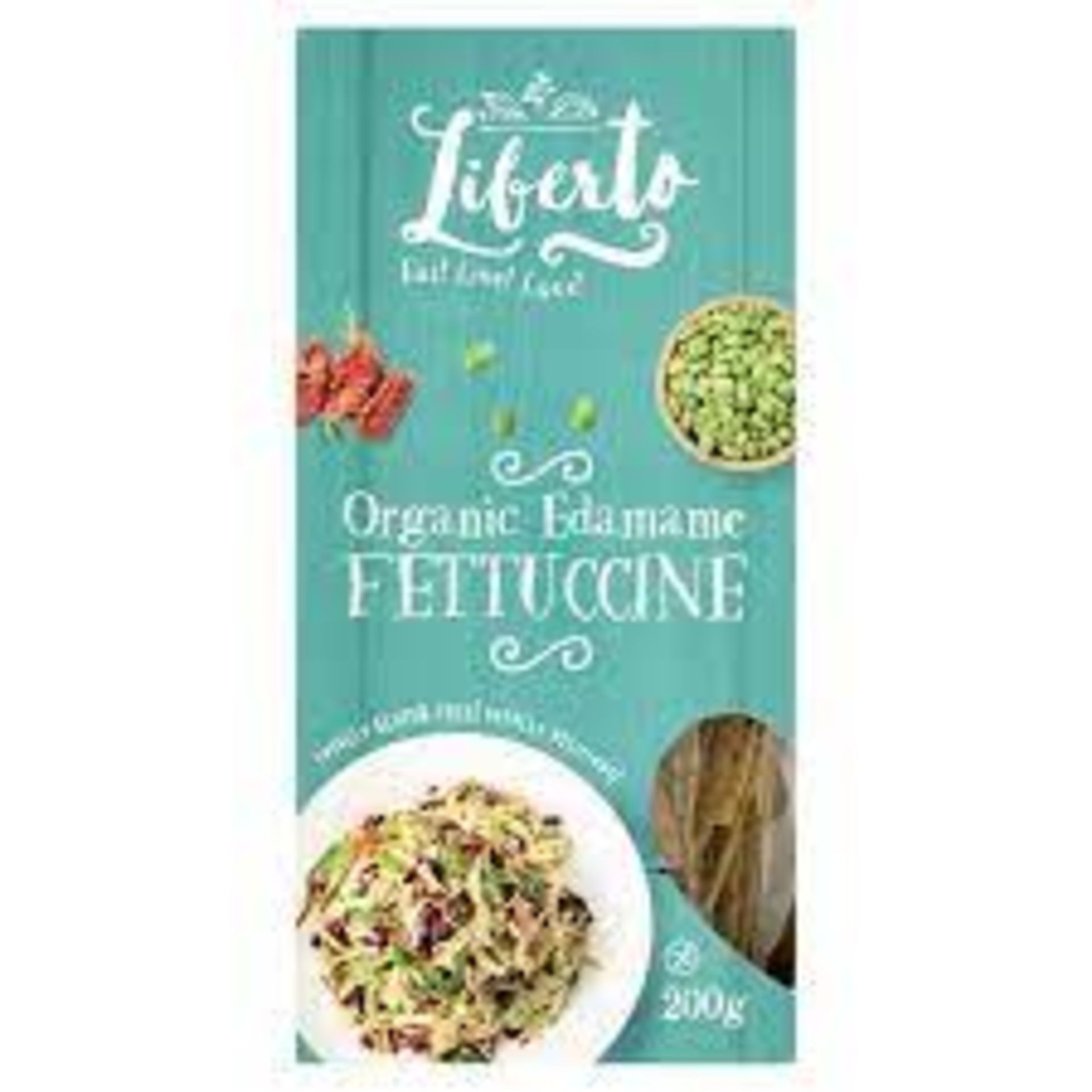 RRP £940 (Approx Count 87) (A78) Spw26Y4678Y 16 X Liberto Organic Vegan Edamame Fettuccine 200 G ( - Image 2 of 2