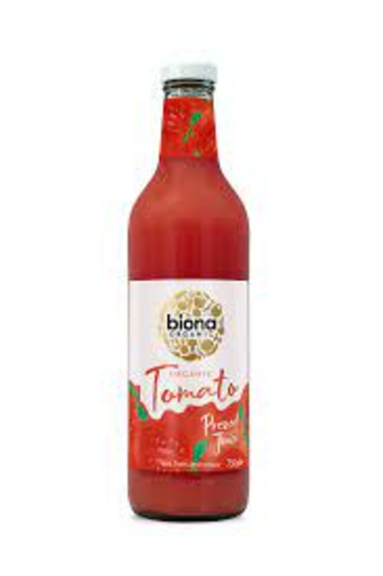RRP £532 (Approx. Count 33) spW37d2105j 19 x Biona Organic Tomato Juice Pressed 750 ml - Pack of