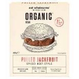 RRP £367 (Approx. Count 49) spW57n7506z  24 x Eat Wholesome Organic Spiced Beef-Style Jackfruit, 300