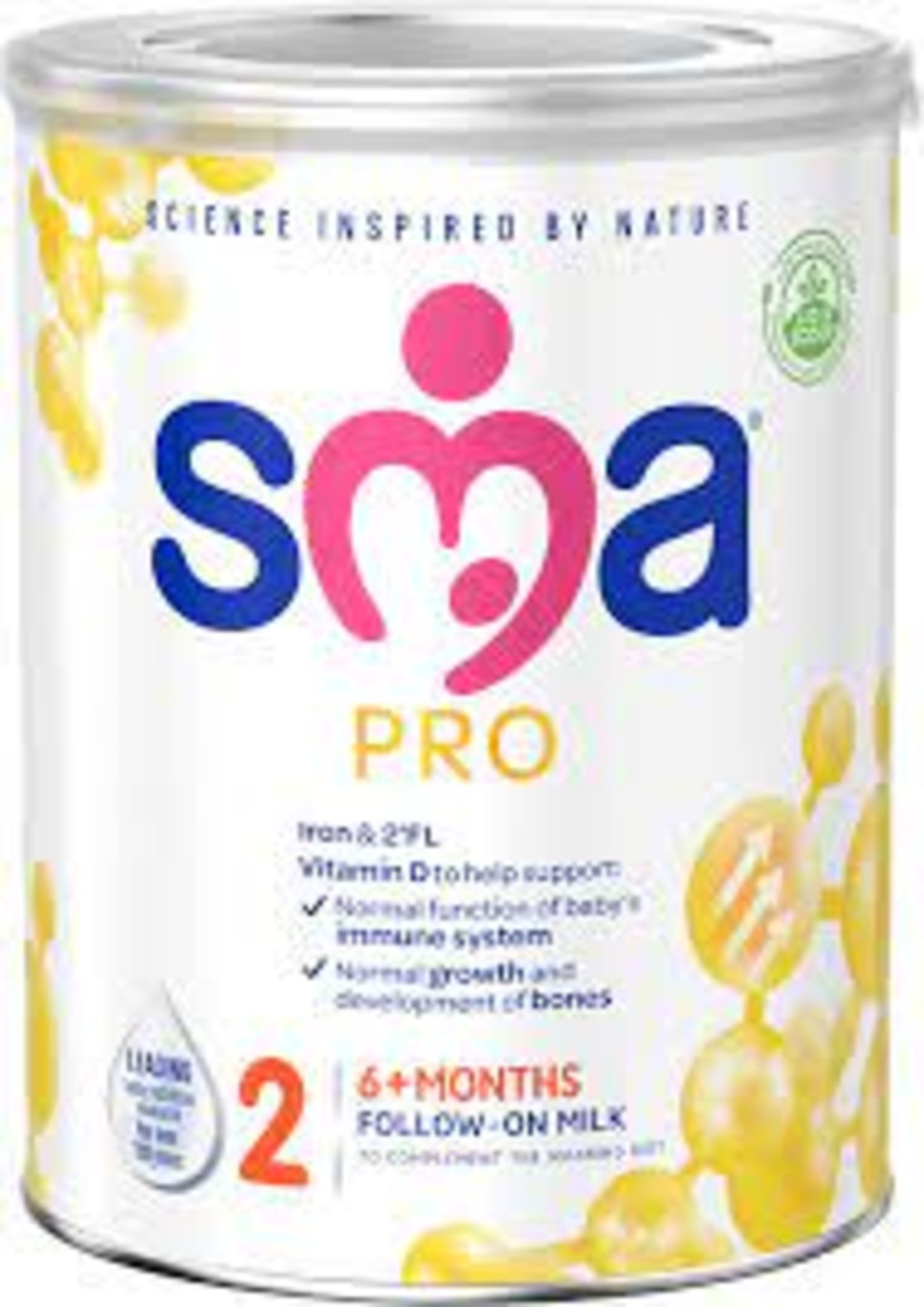 RRP £353 (Approx. Count 59) Spw57N3426B (3) 30 X Sma Pro Follow-On Milk 6 Month Plus, 6 X 200Ml -