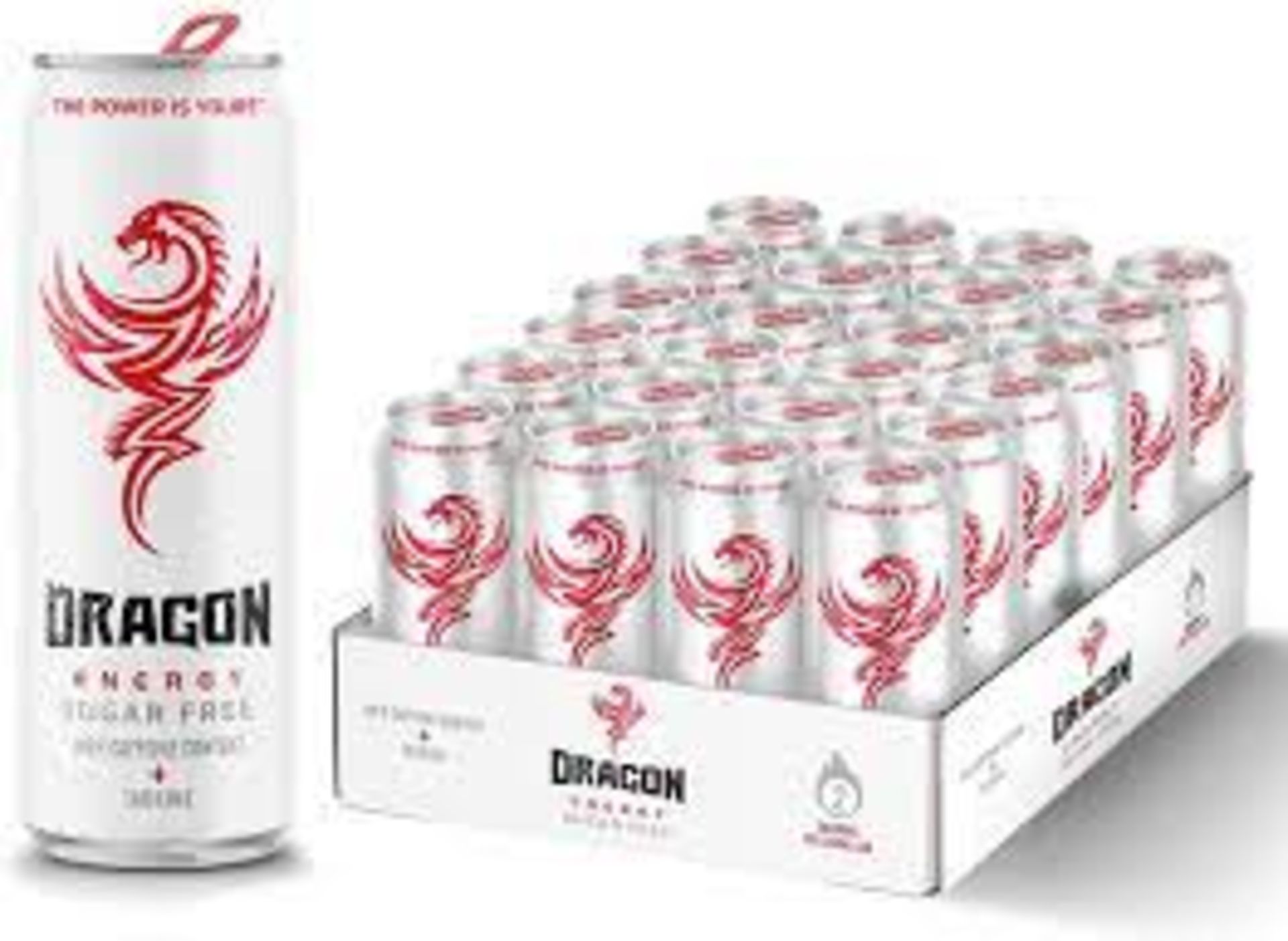 RRP £778 (Approx 78 ) Spw57W6380S 78 X Dragon Energy Sugar Free Energy Drink, Gives A Refreshing