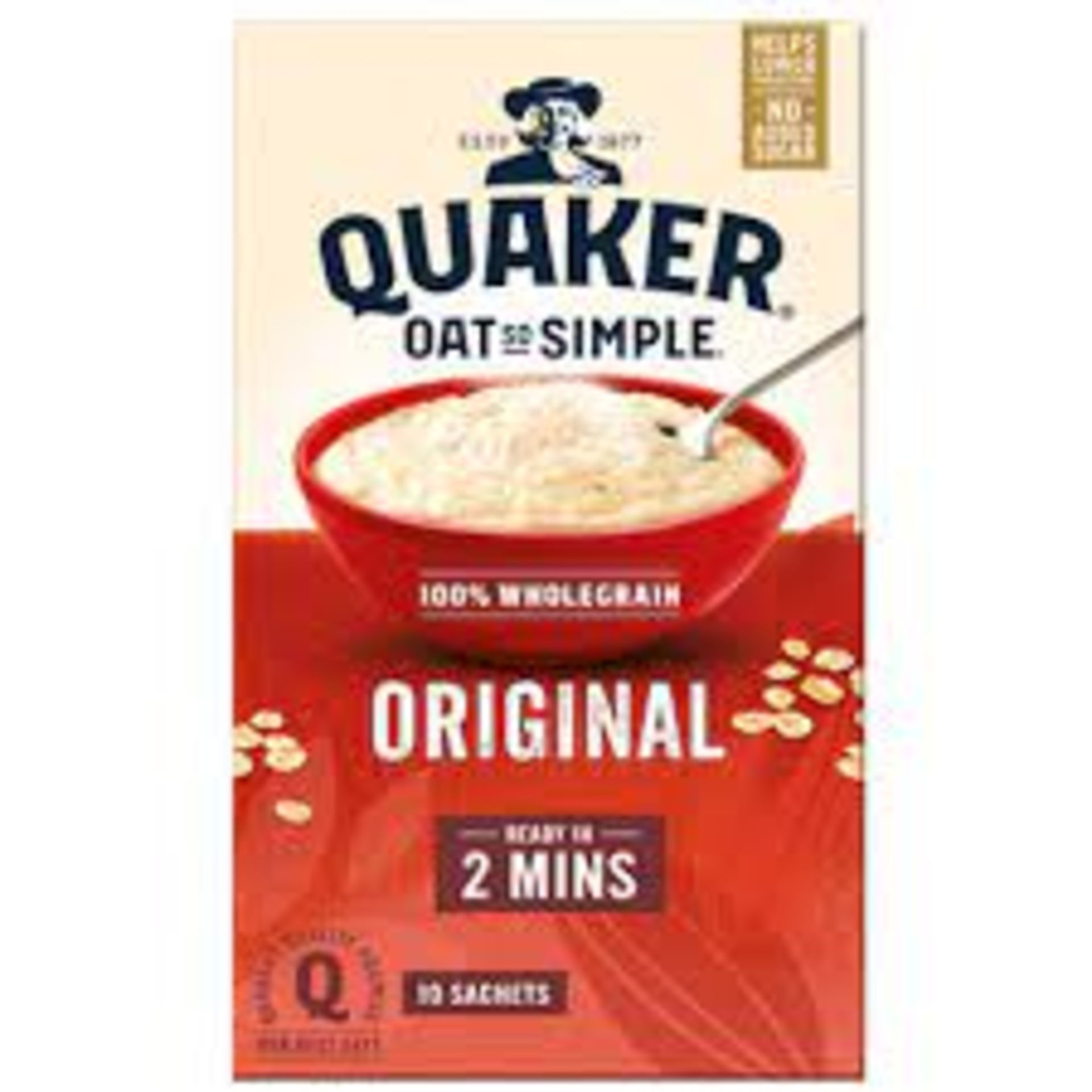 RRP £348 (Approx. Count 59)(C62) 30 x Quaker Oat So Simple Original Porridge, 10 x 27g  13 x 7UP - Image 2 of 2