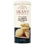 RRP £736 (Approx Count 101)(A84)Spw14A8670B 44X Dean'S Scotland | All Butter Shortbread Rounds 200 G
