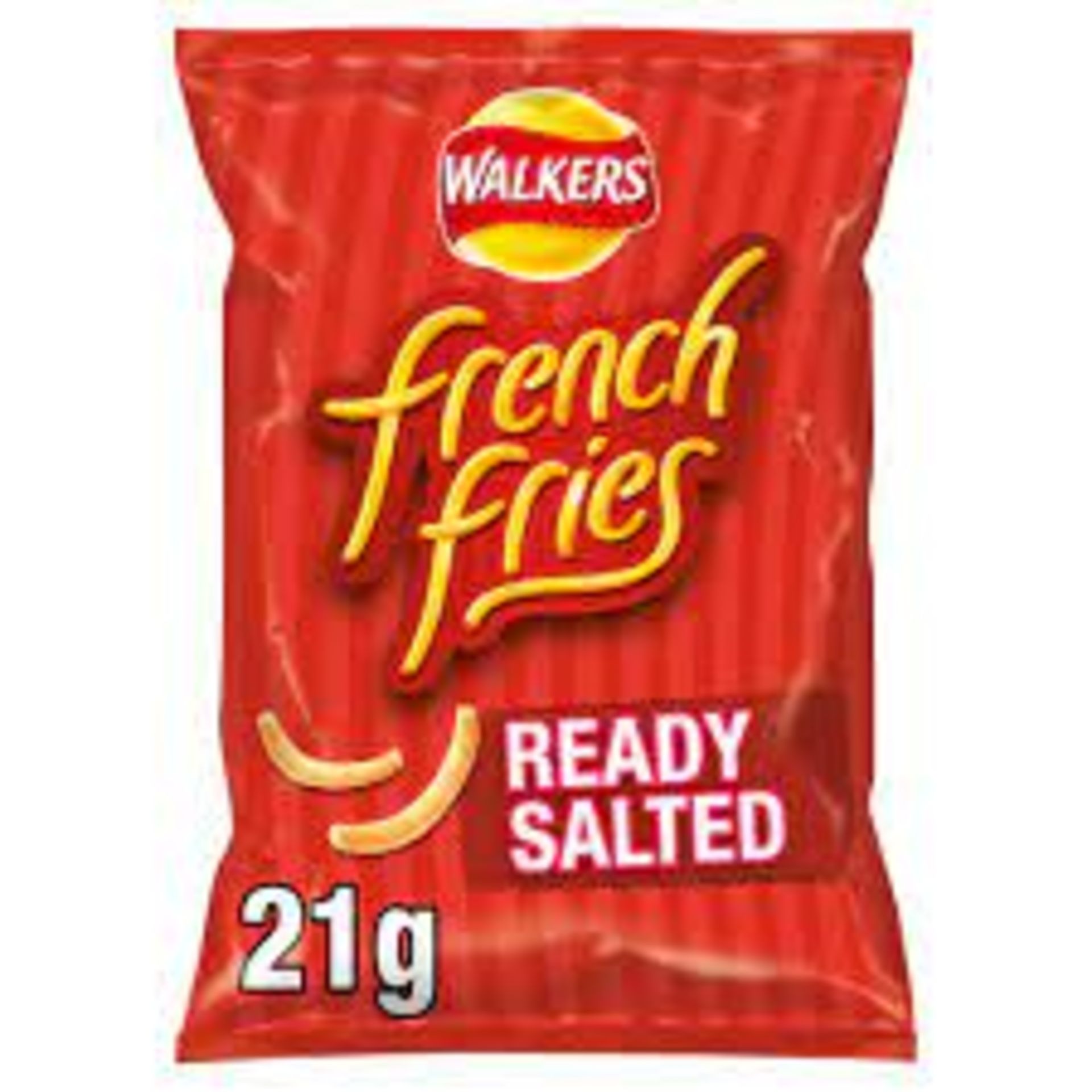 RRP £903 (Approx. Count 67) spW52U0209z (1) 28 x Walkers French Fries Ready Salted Snacks, 21g (Case