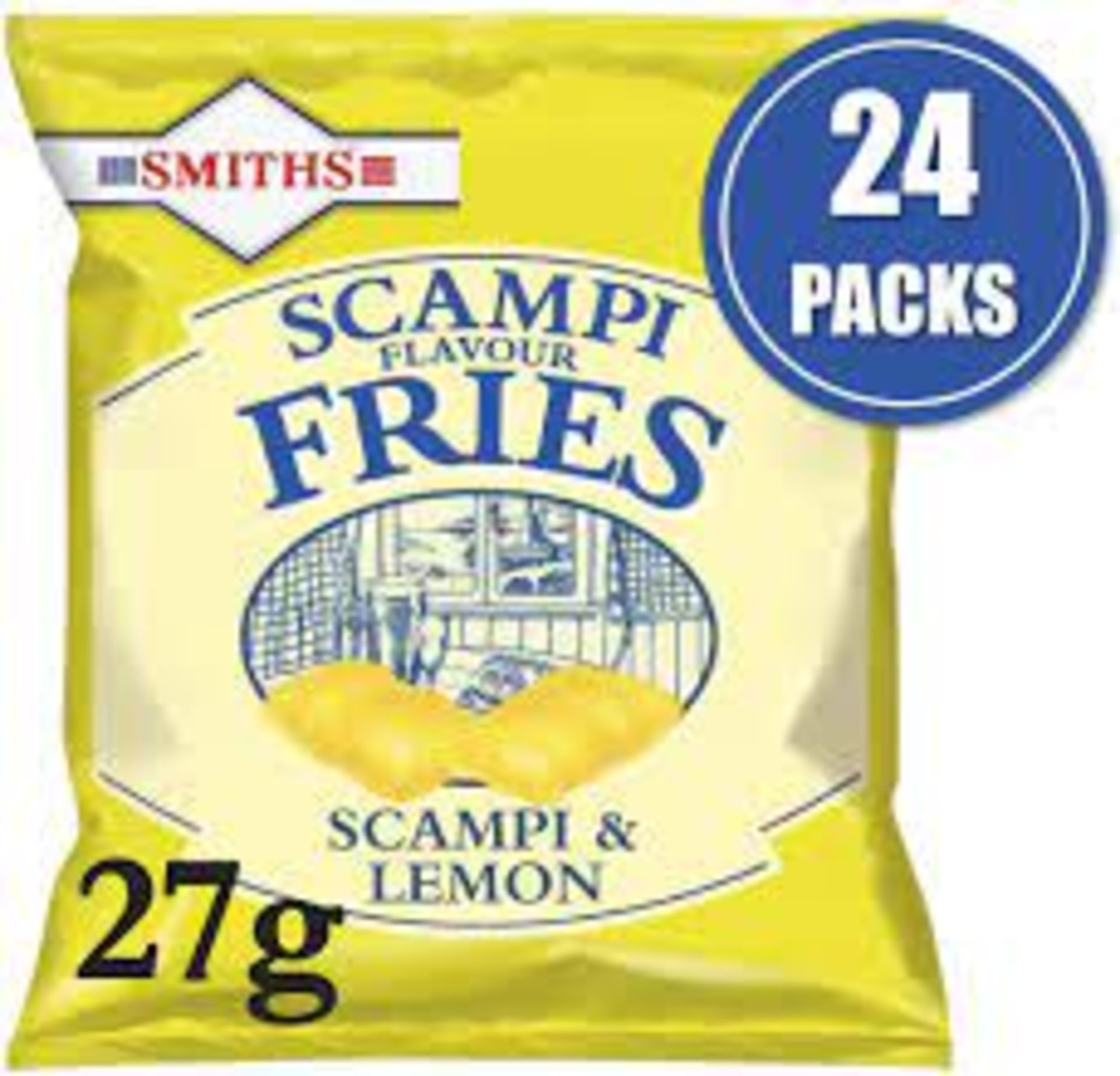 RRP £1051 (Approx. Count 101) spW29R8528Z (1)24 x Smith's Savoury Selection Scampi & Lemon Fries 27g - Image 2 of 2