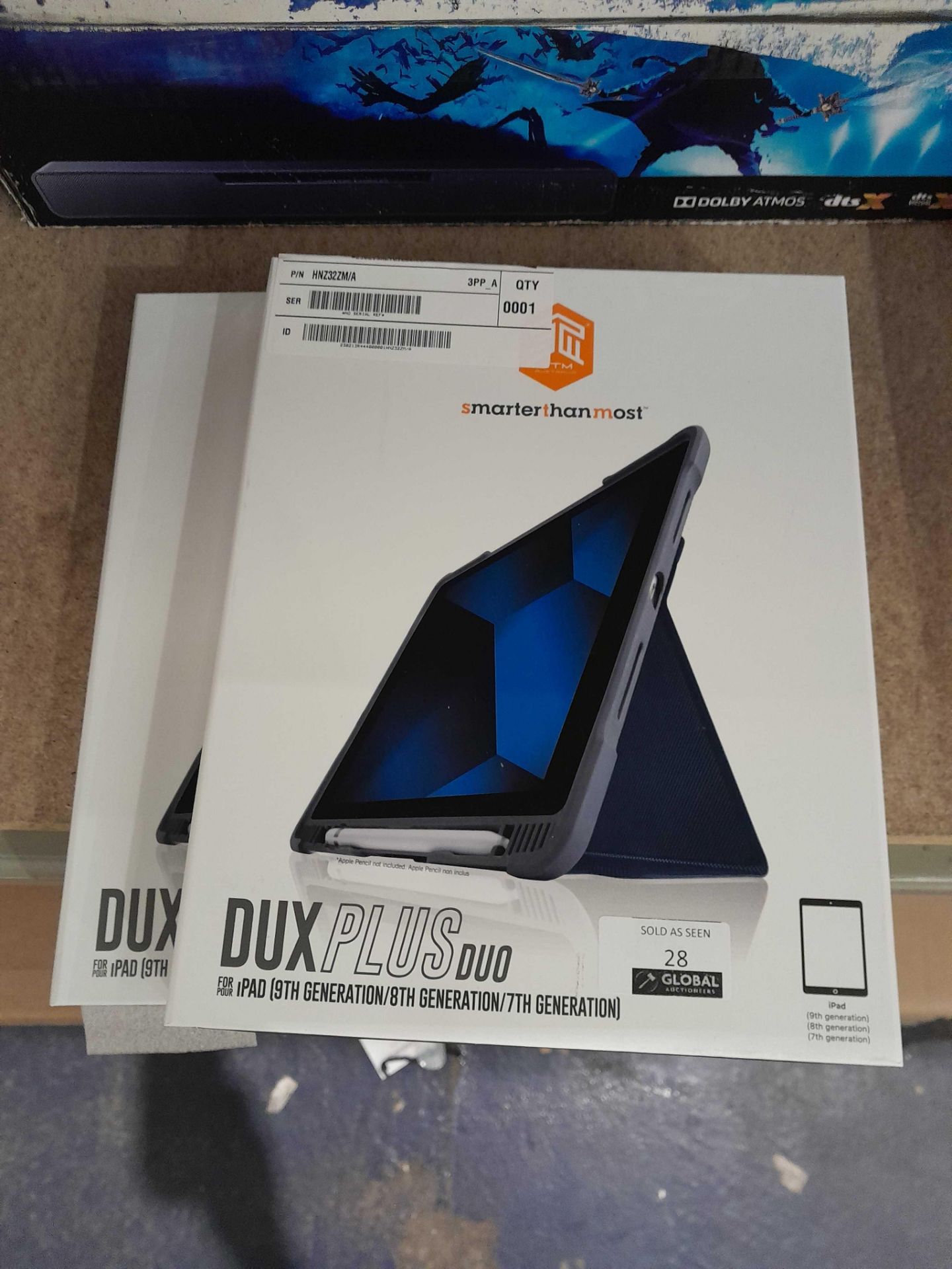 RRP £140 X2 Smarter Than Most Dux Plus Duo iPad Case For 9Th/8Th/7Th Generation Models