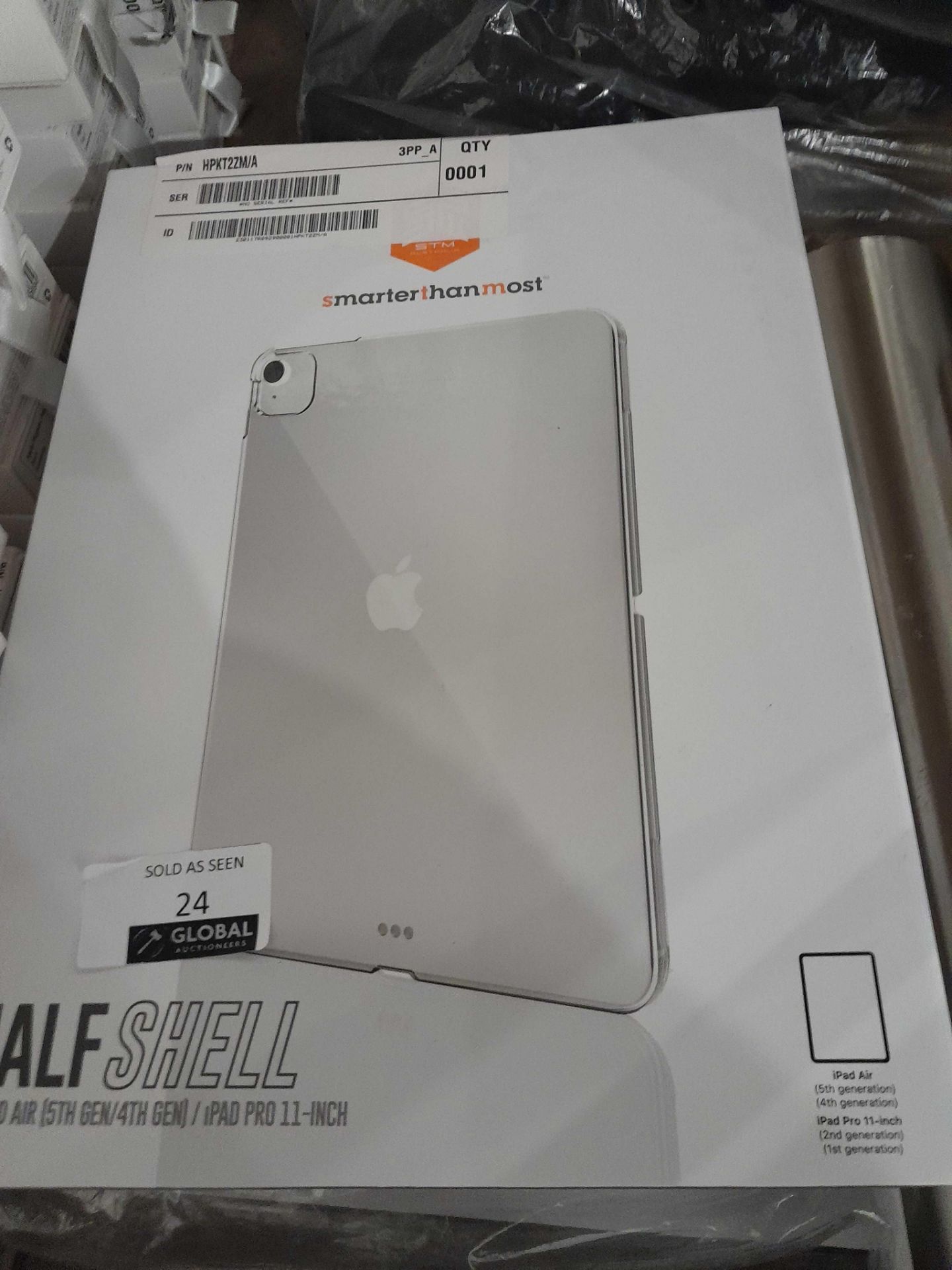 RRP £200 X5 Boxed Smarterthanmost Half Shell iPad Air Case (5Th Gen/4Th Gen/iPad Pro - 11Inc - Image 2 of 2