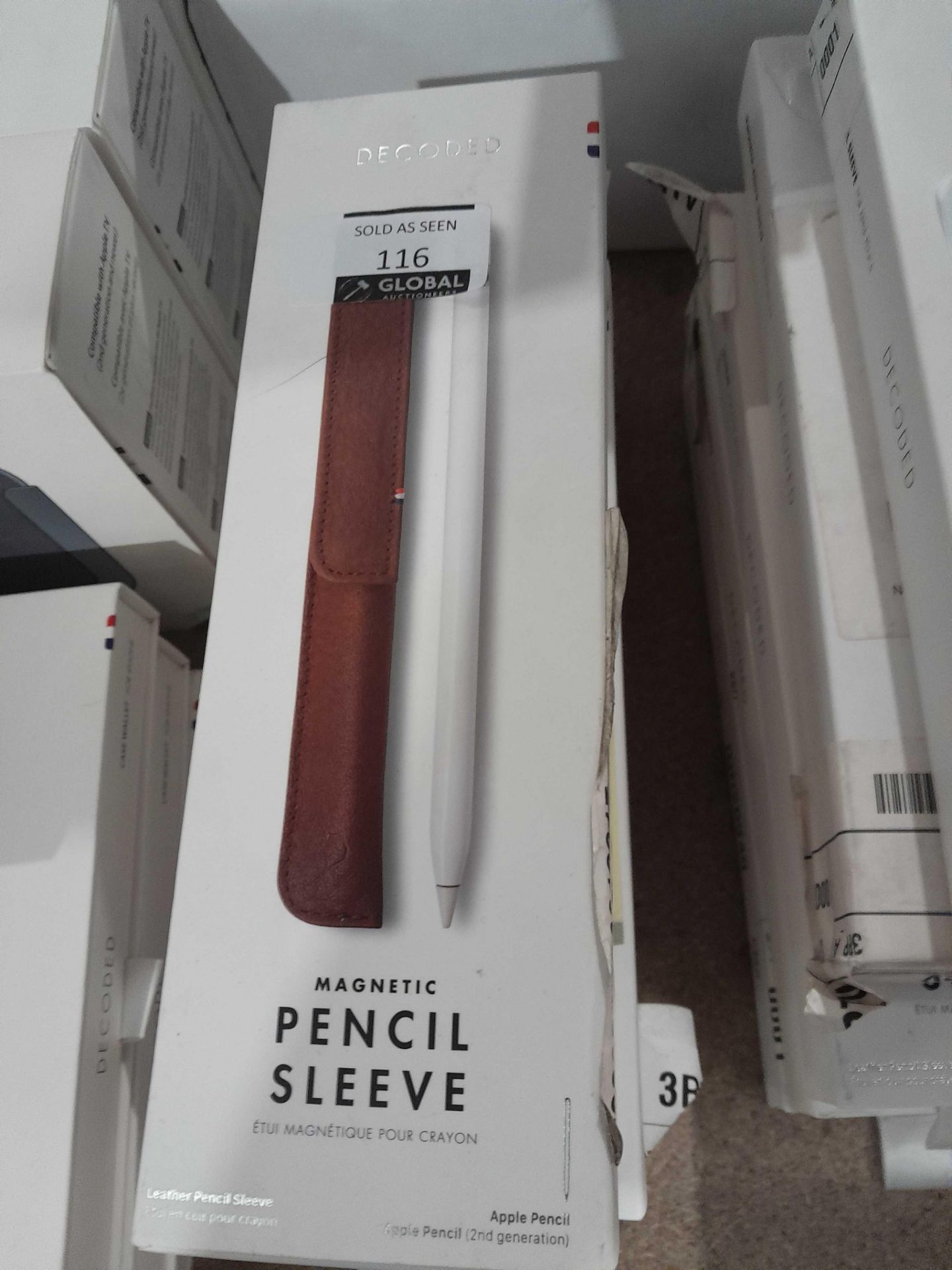 RRP £180 A Lot To Contain X6 Boxed Decoded Magnetic Pencil Sleeve For Apple Pencil - Image 2 of 2