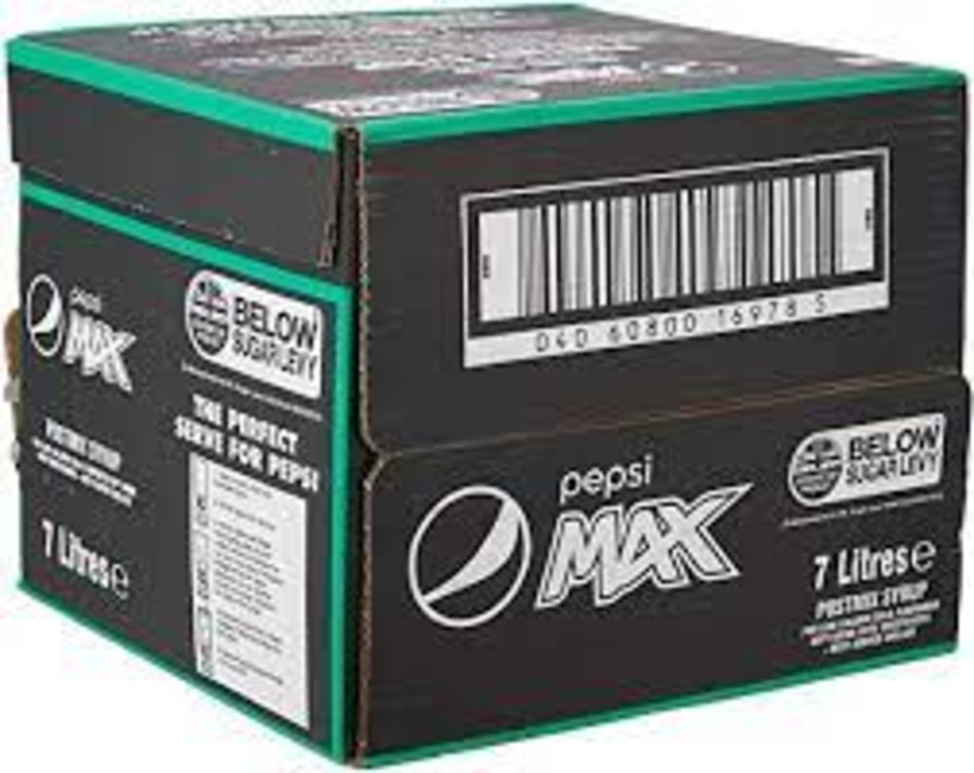 RRP £854 (Approx. Count 38) spW37d2088p (2) 14 x Pepsi Max Post Mix BIB Syrup for Dispensers - Makes