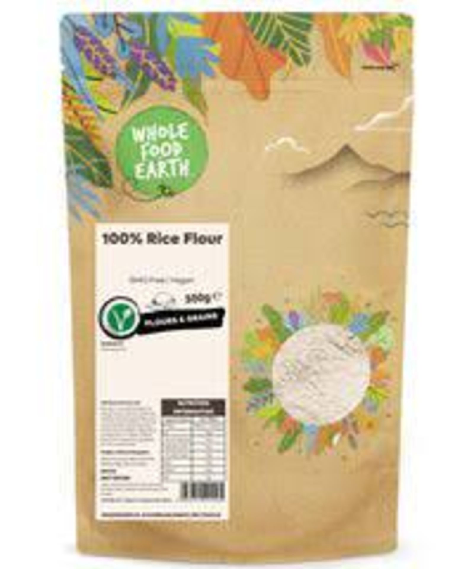 RRP £577 (Approx. Count 89)(A62)    29 x Wholefood Earth 100% Rice Flour 500g | GMO Free | Vegan (