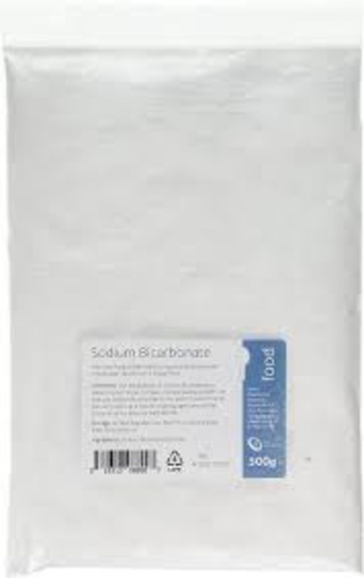 RRP £518 (Approx Count 93) Spw29R4215S (2)   50 X Sodium Bicarbonate 500G - Pharmaceutical Grade (