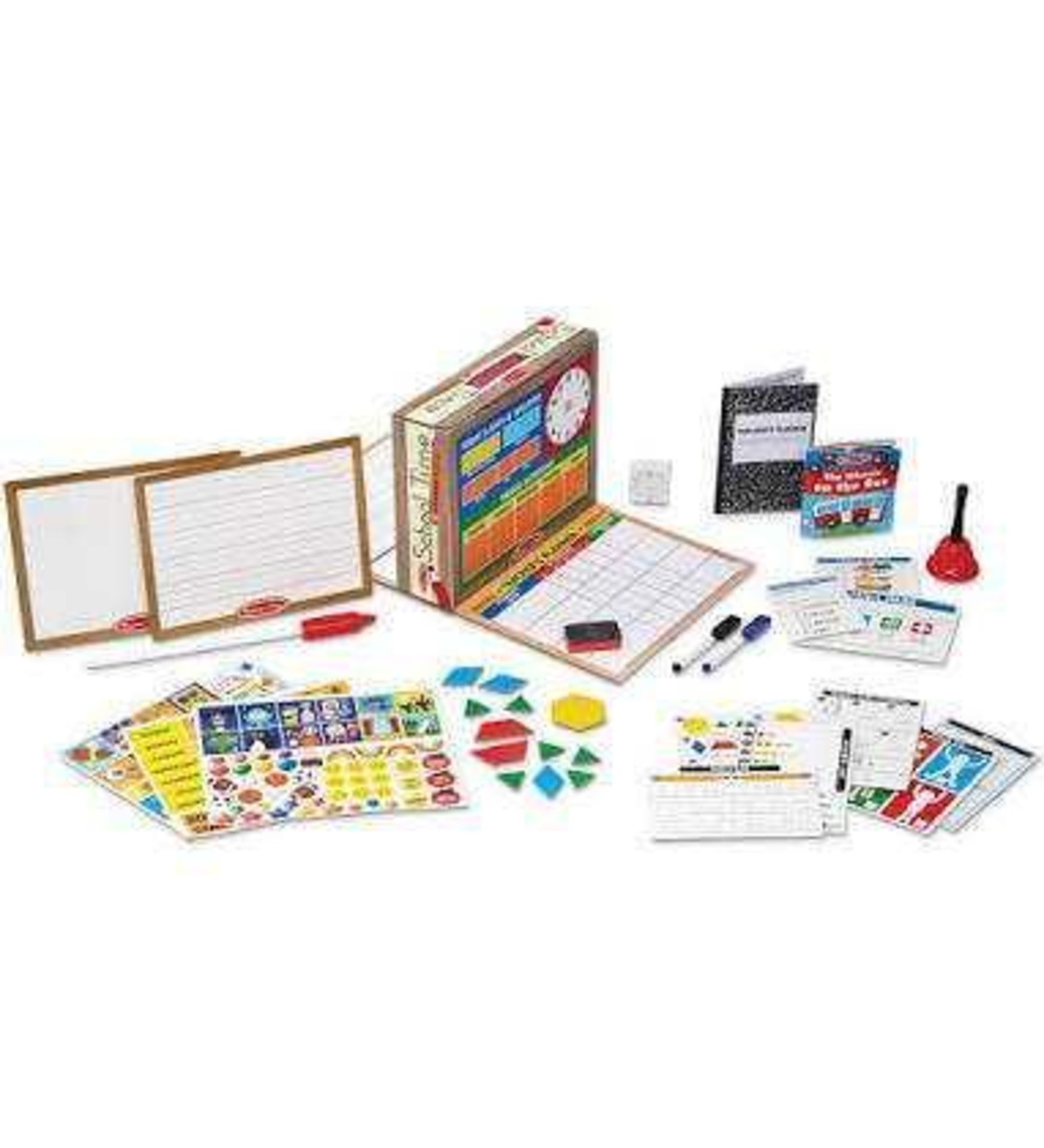 RRP £120 A Boxed School Time Classroom Playset - Image 2 of 2