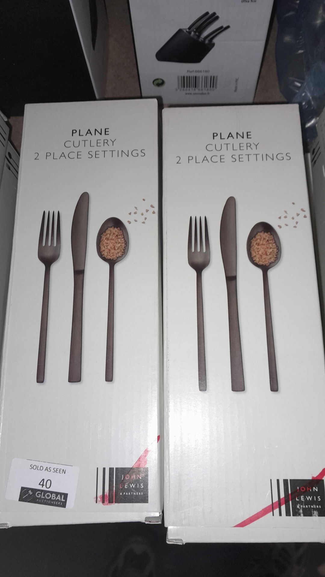 RRP £210 Lot To Contain X6 Sets Of Plane Cutlery - Image 2 of 2